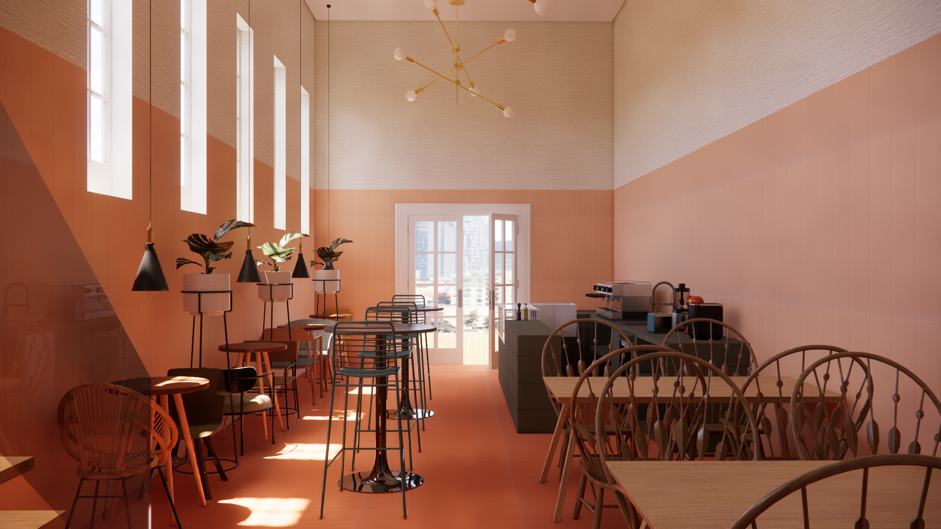 Popping Arquitetura - Cafeteria e floricultura