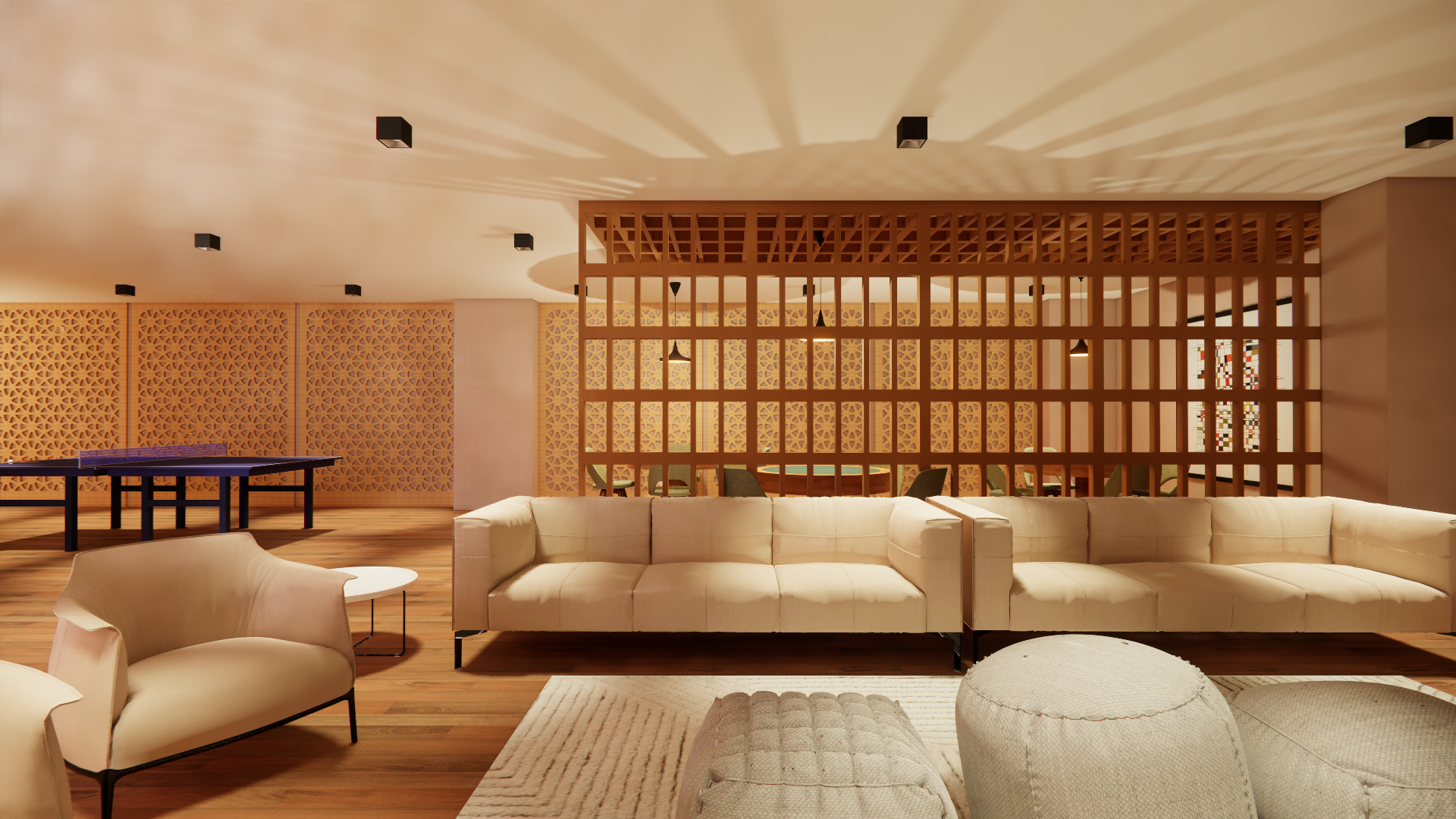 Popping Arquitetura - Salão de Jogos