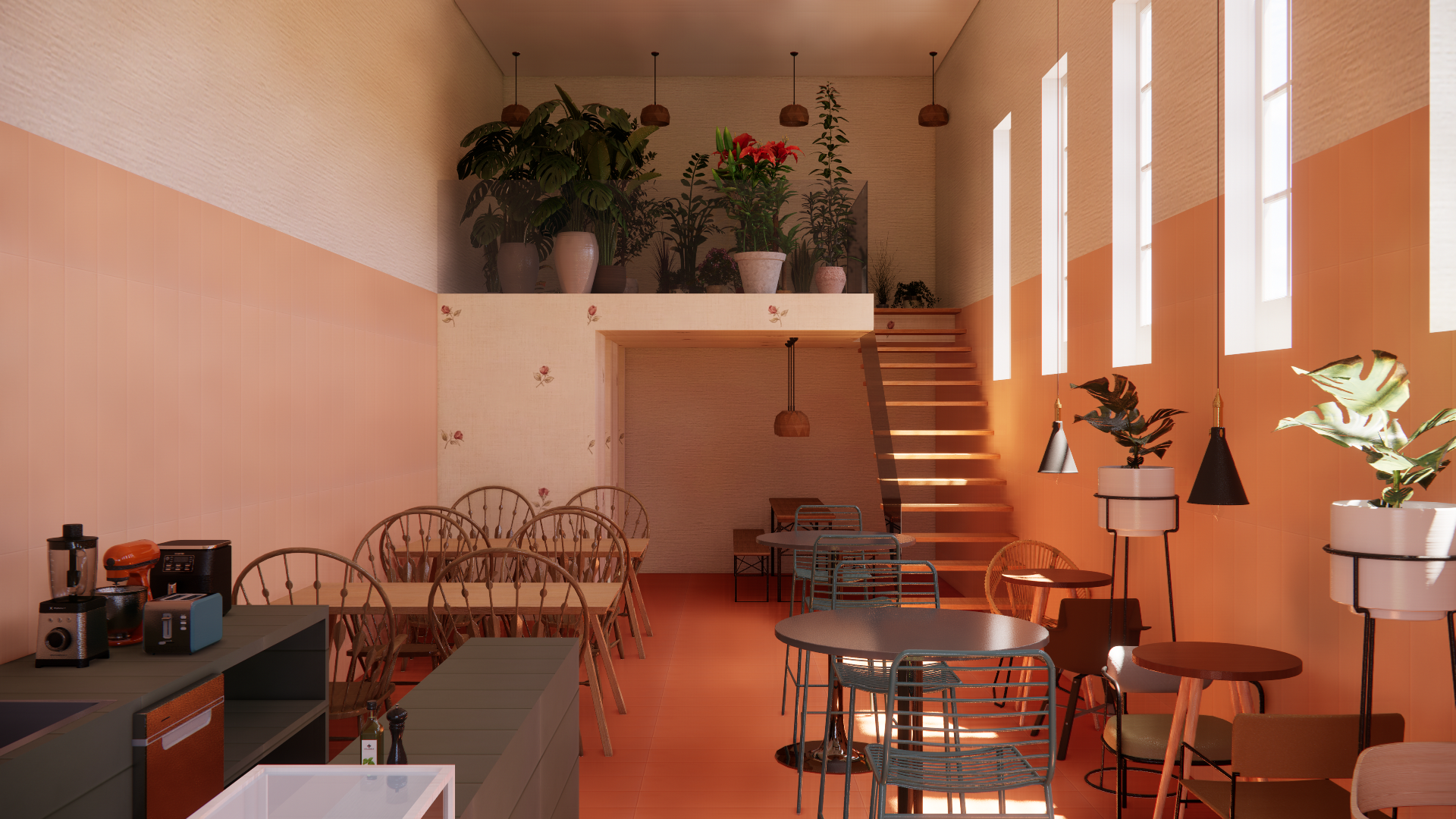 Popping Arquitetura - Cafeteria e floricultura