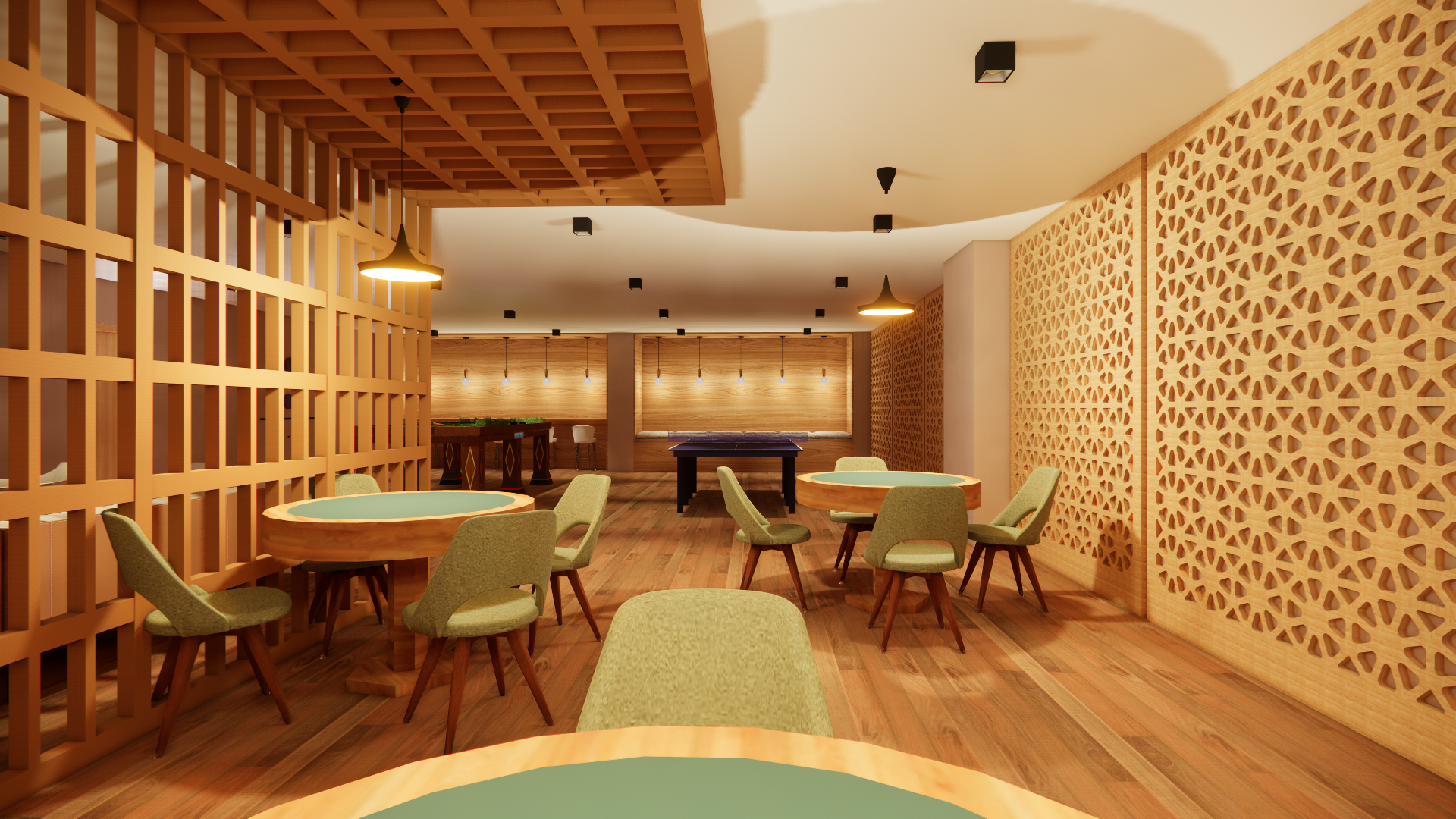 Popping Arquitetura - Salão de Jogos