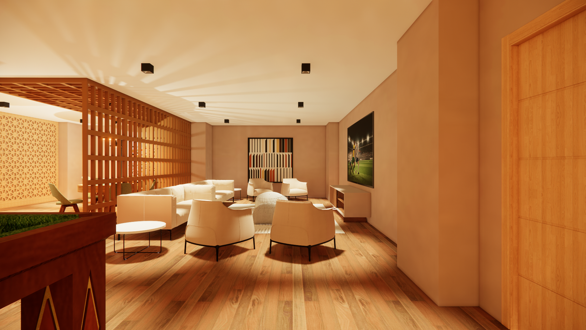 Popping Arquitetura - Salão de Jogos