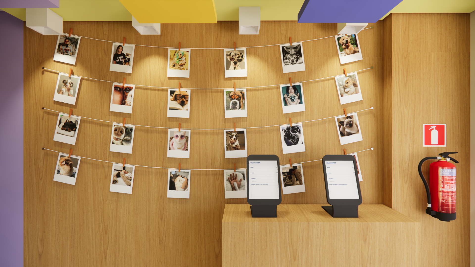 Popping Arquitetura - restaurante cafe wine bar pet