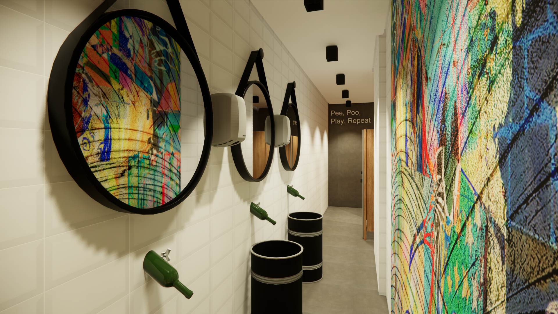 Popping Arquitetura - restaurante cafe wine bar pet