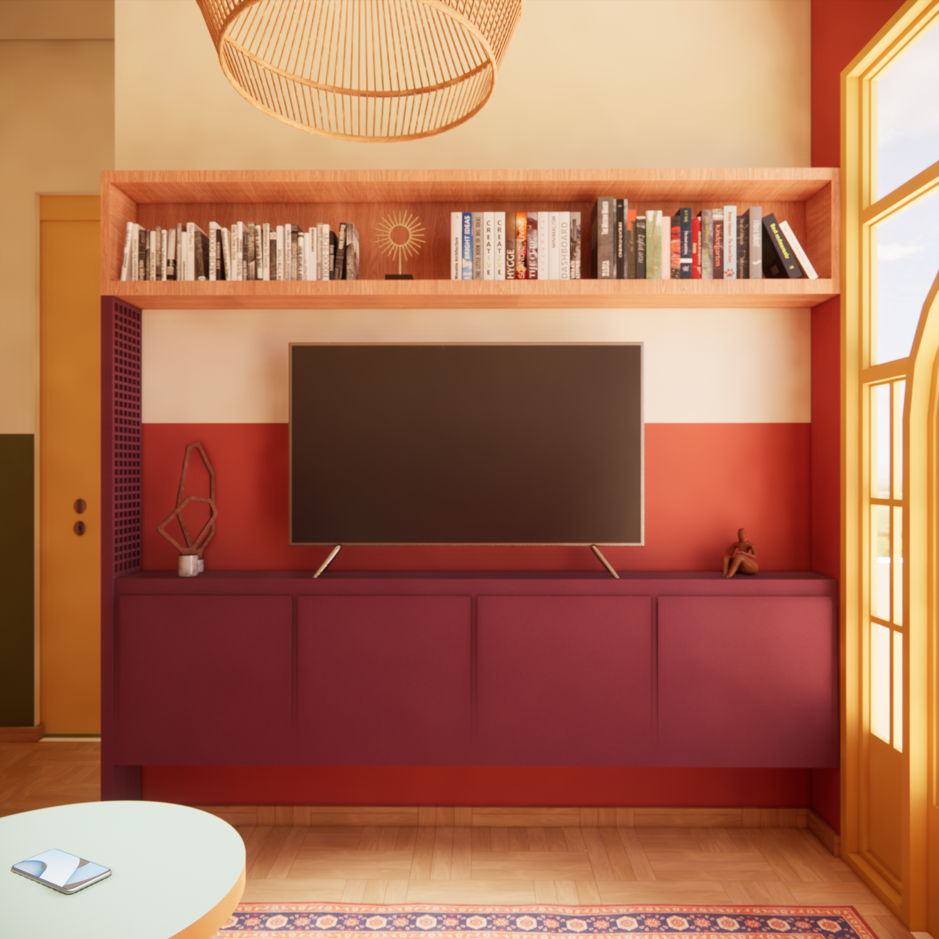 Popping Arquitetura - Residencial maximalista