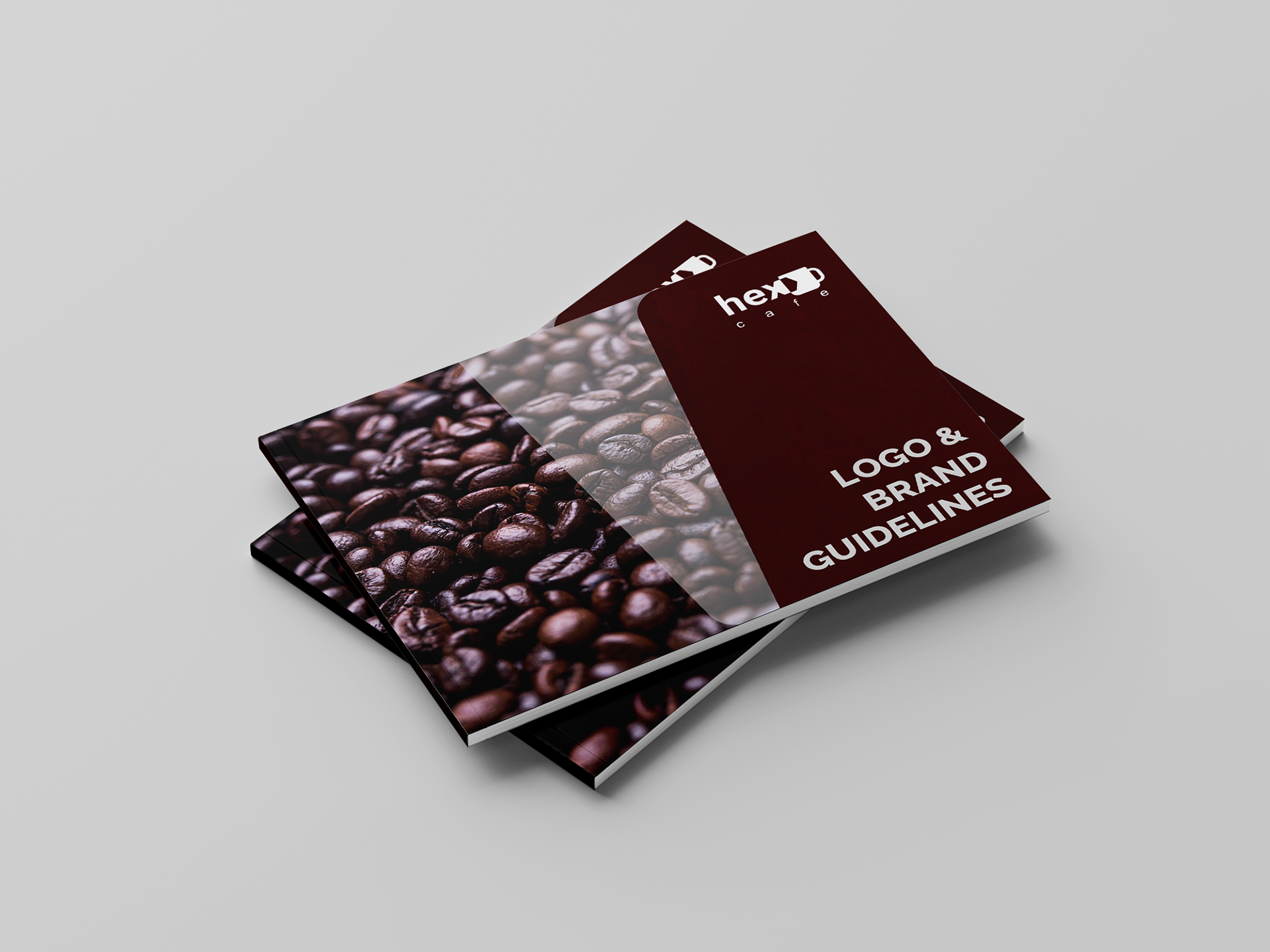Hex cafe brand guidelines, professional brand design and budget logo design in california, USA, Europe, Australia, Netherlands