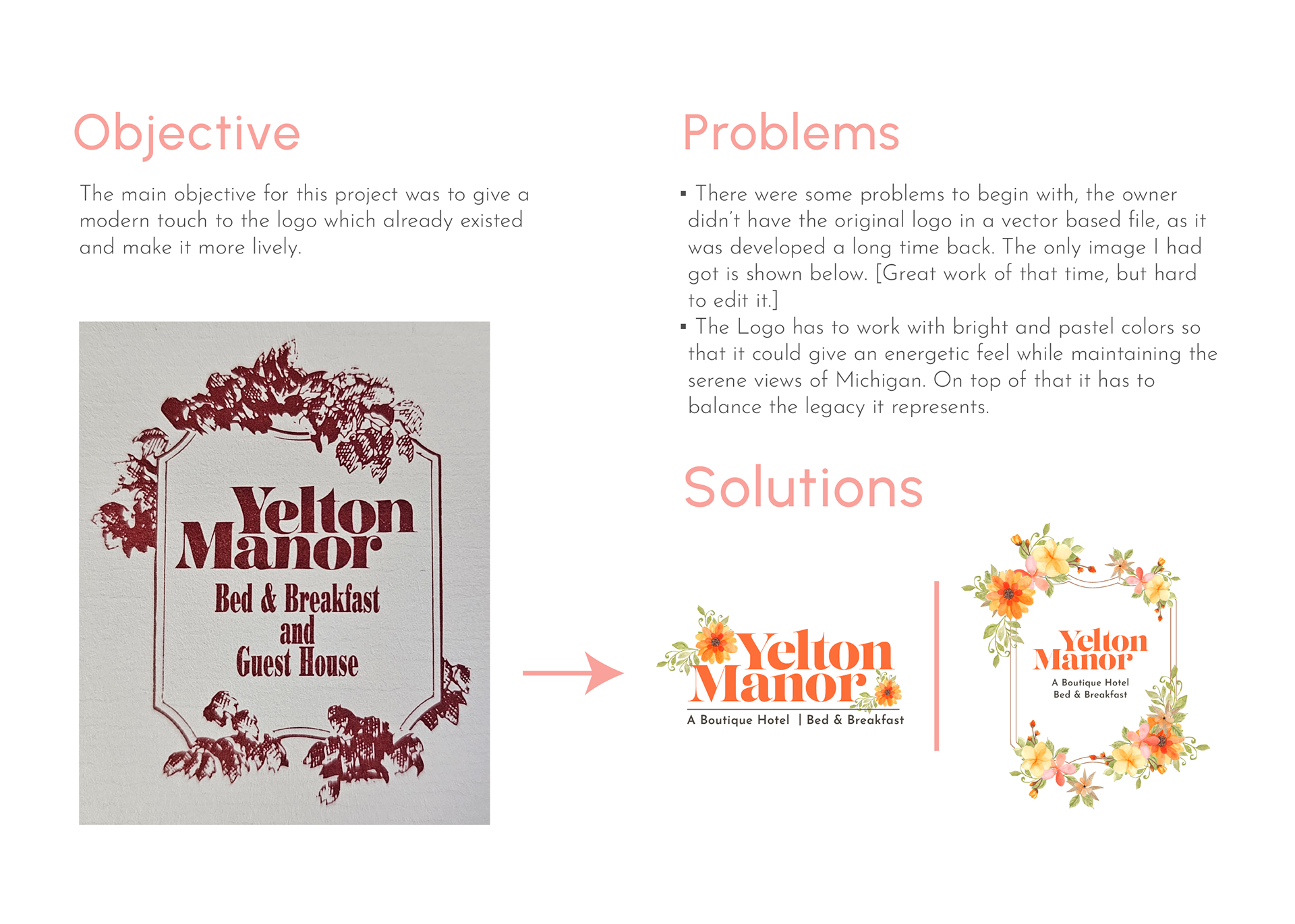 Yelton Manor process, professional brand logo in Michigan, USA, Europe, Australia, Netherlands