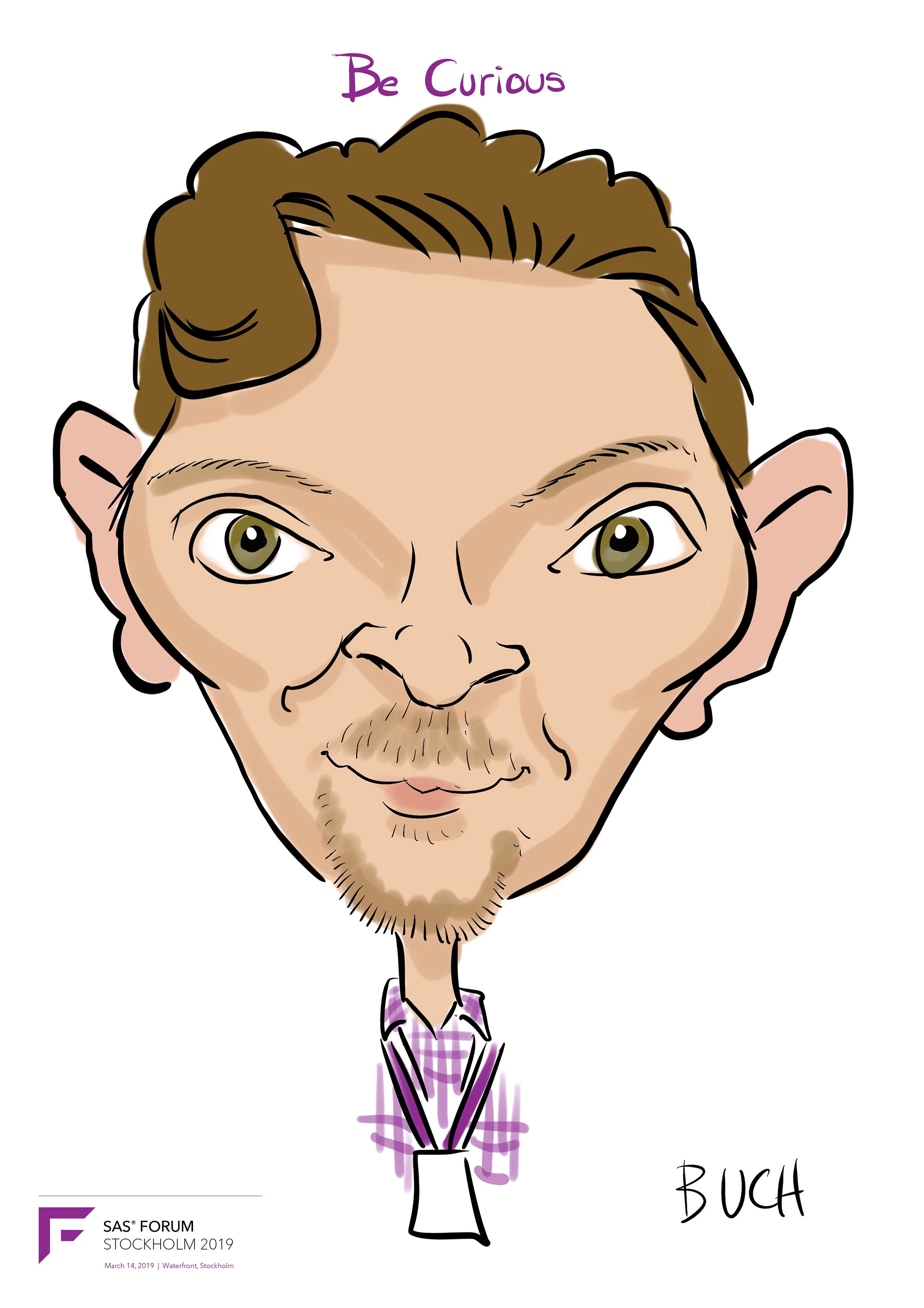 Karikaturtegner til firmaevent