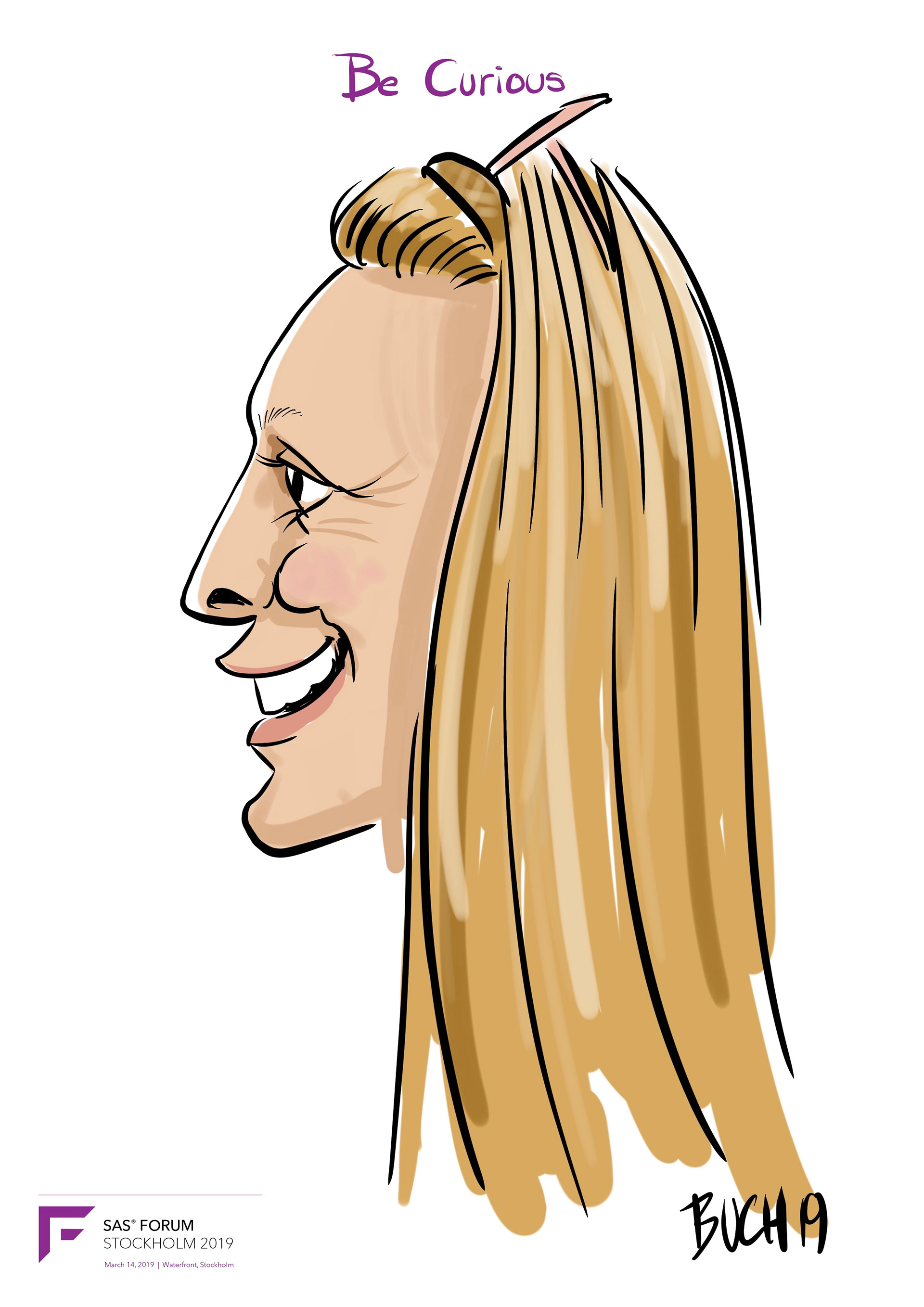 Karikaturtegner til firmaevent