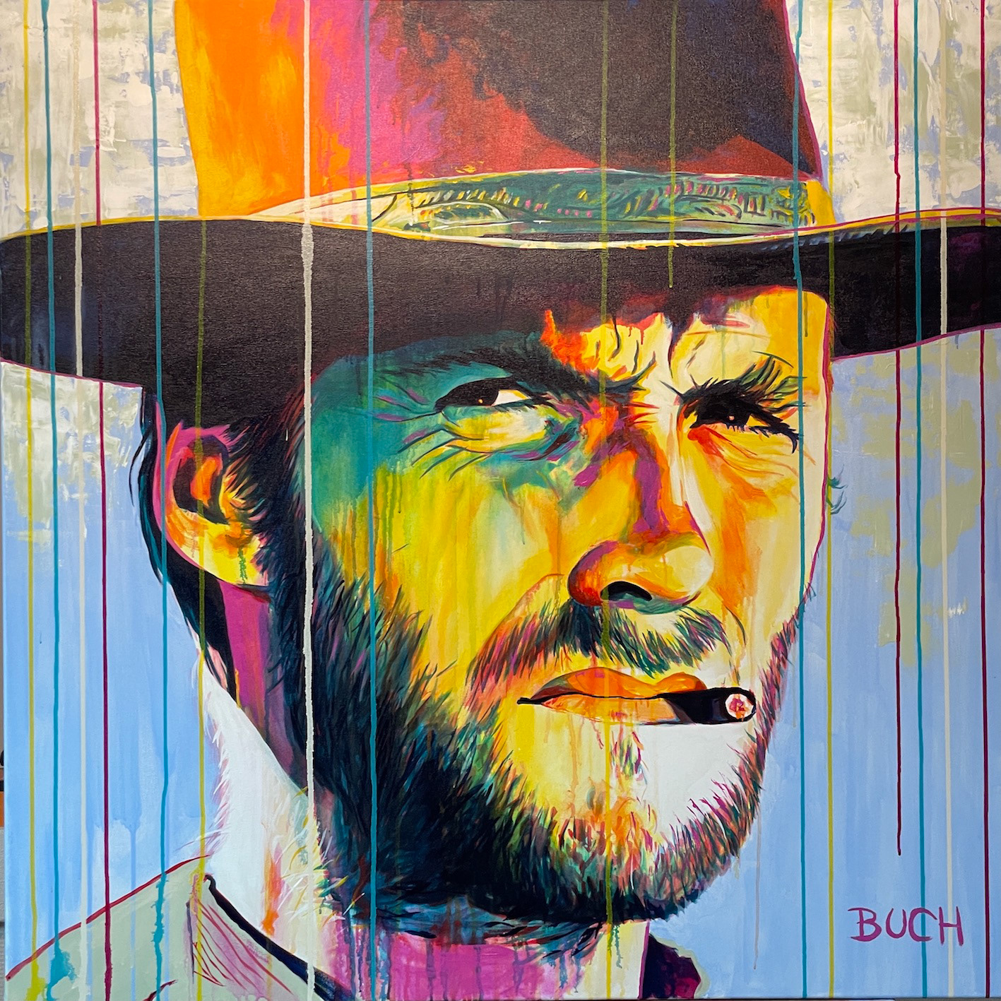 Solgt - Clint 100 x 100 cm