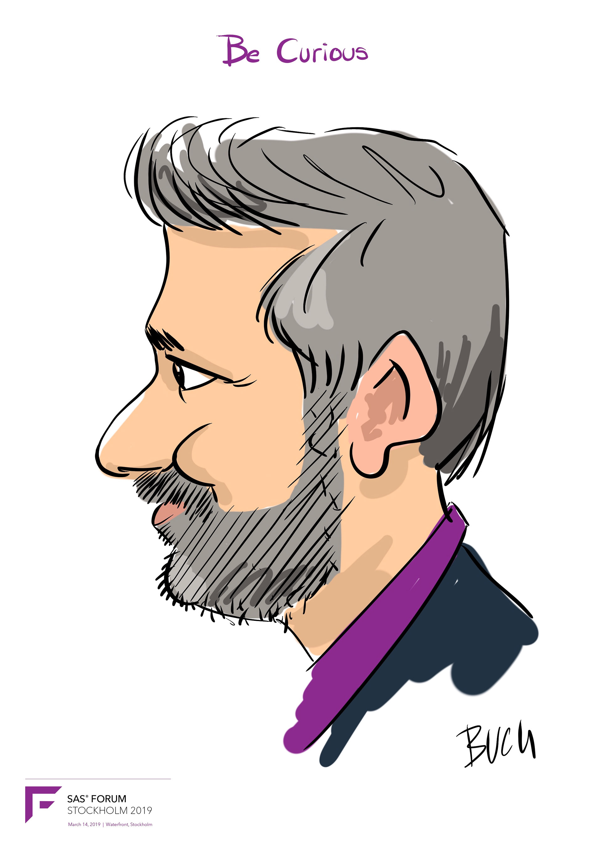 Karikaturtegner til firmaevent
