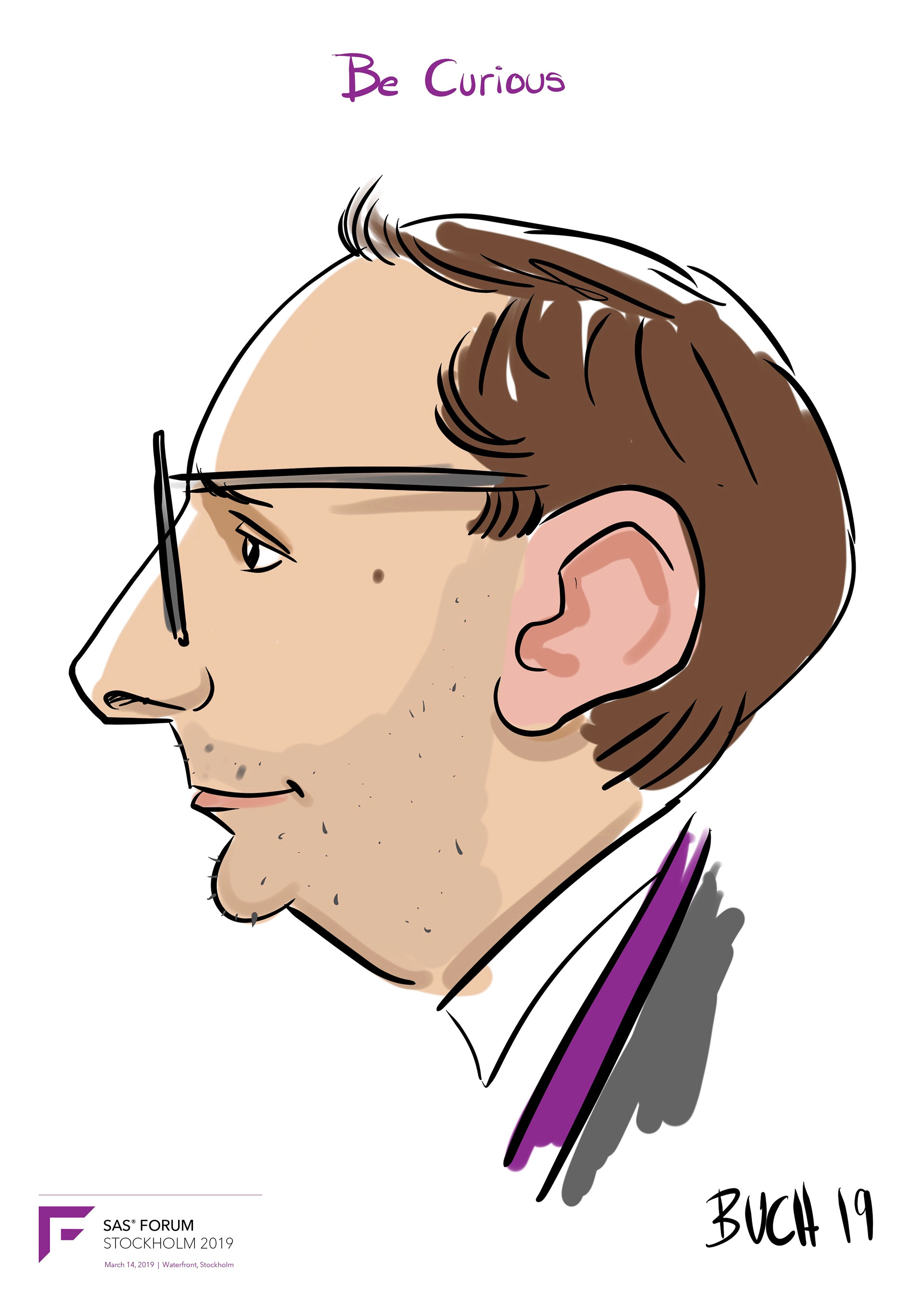 Karikaturtegner til firmaevent