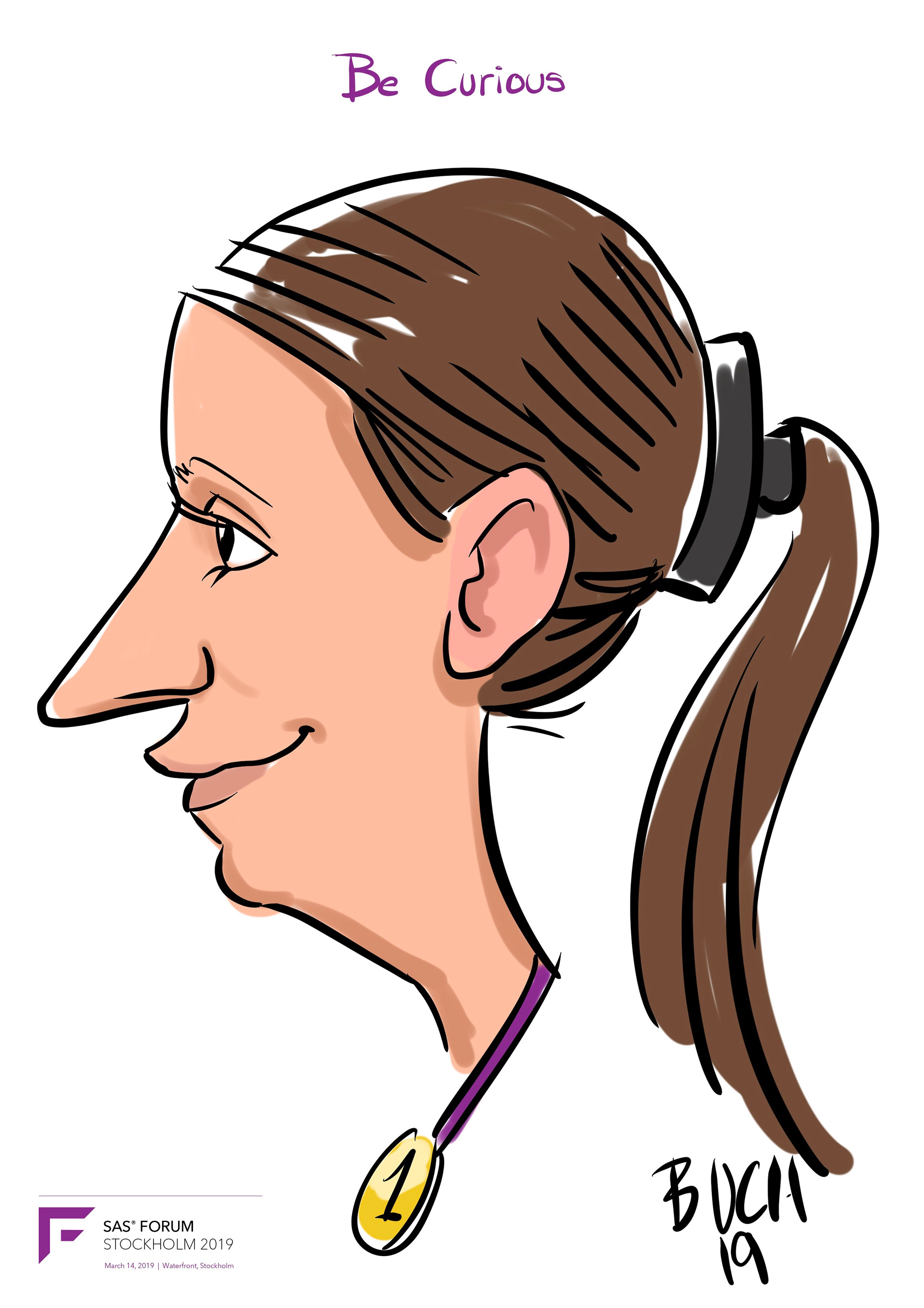 Karikaturtegner til firmaevent