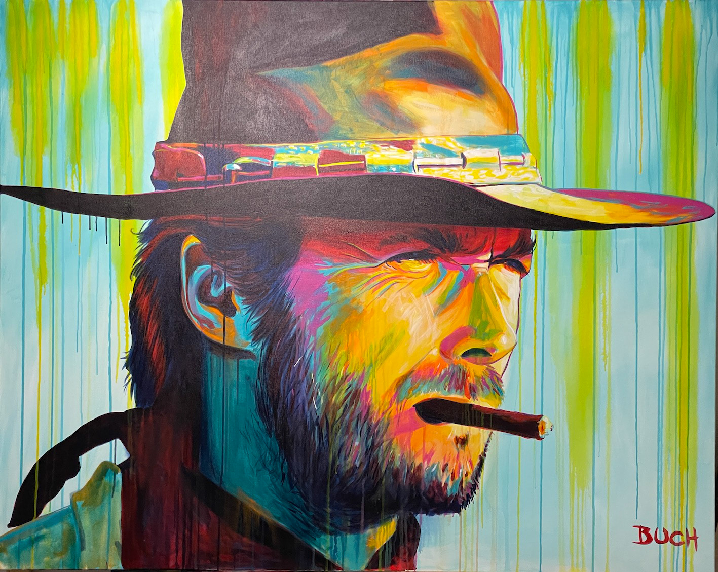 Solgt - Clint 150 x 120 cm