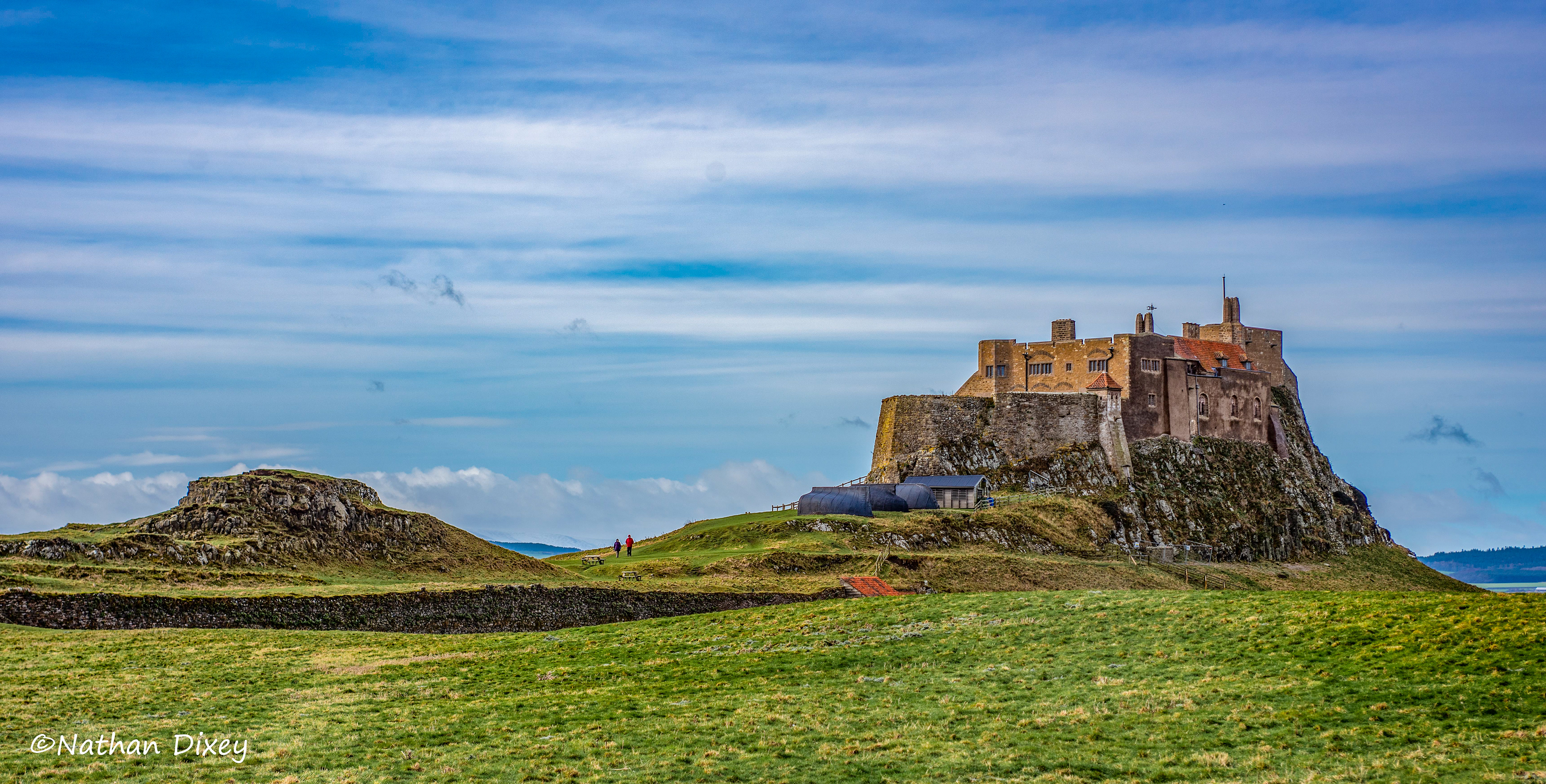Lindisfarne Castle, Holy Island, Northumberland, England, UK (2019)