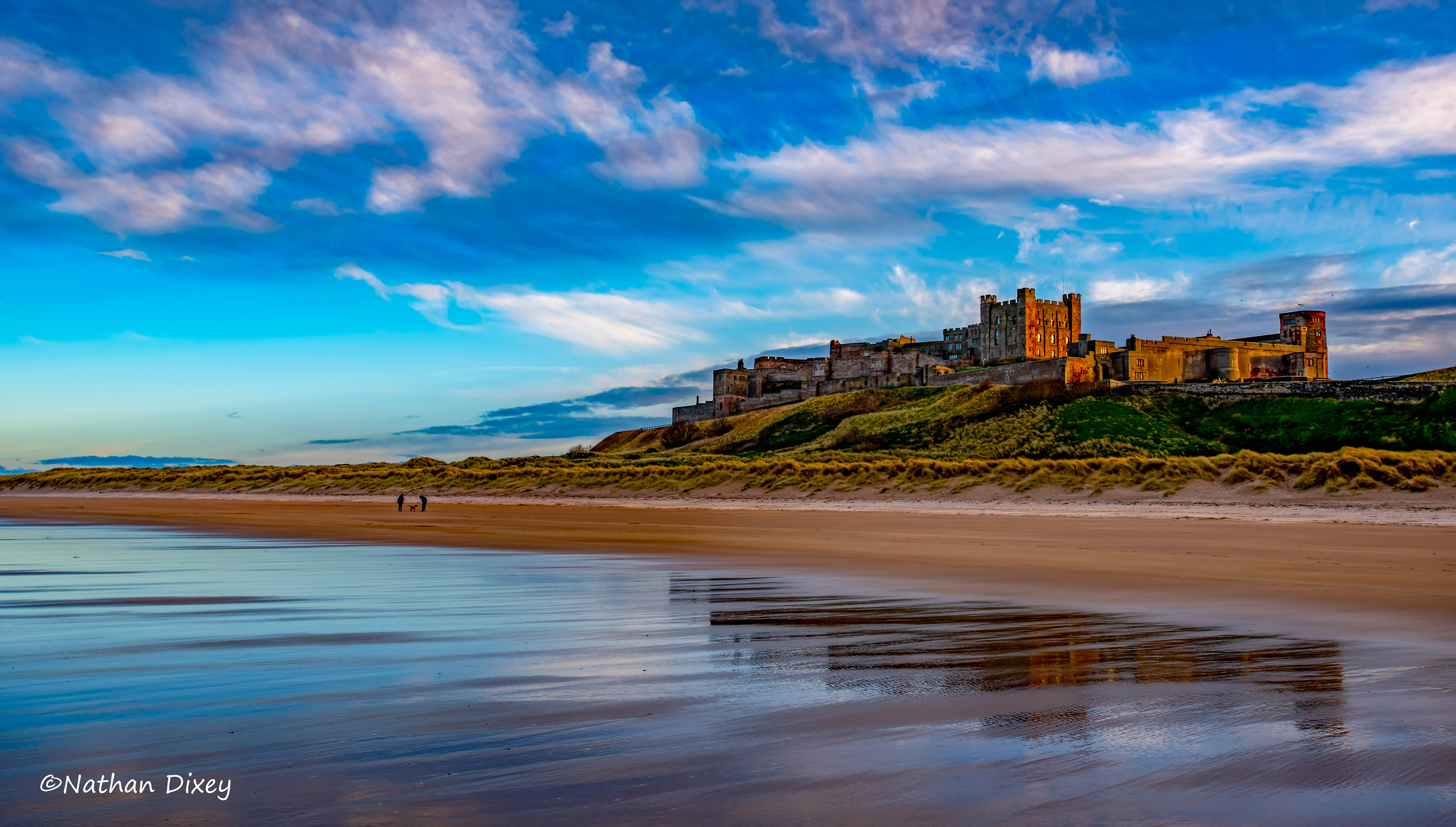 Bamburgh Castle, Northumberland, England (2019)