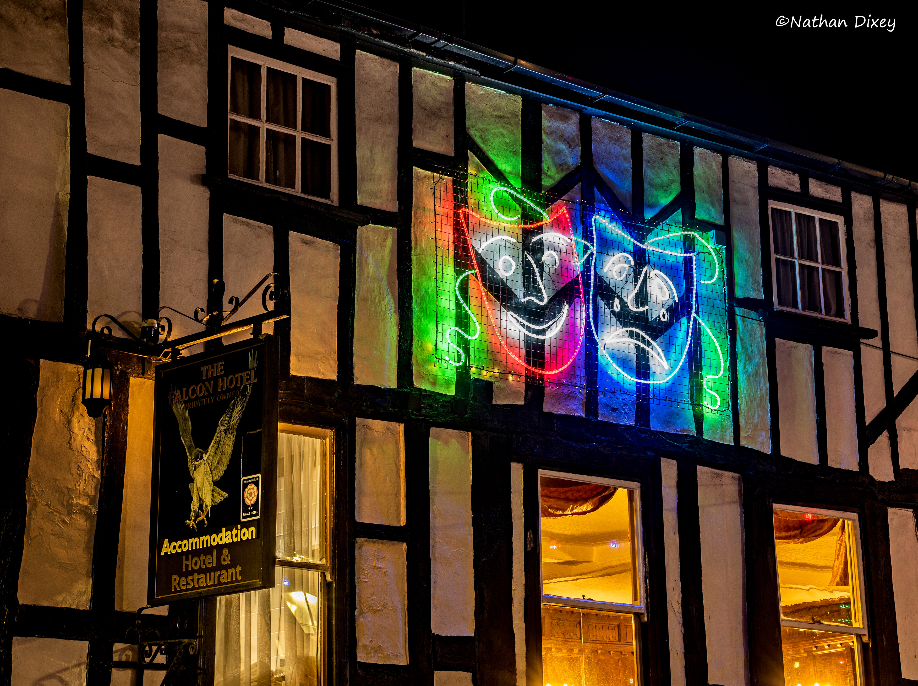 Bromyard, Herefordshire, England, UK (Christmas 2021)