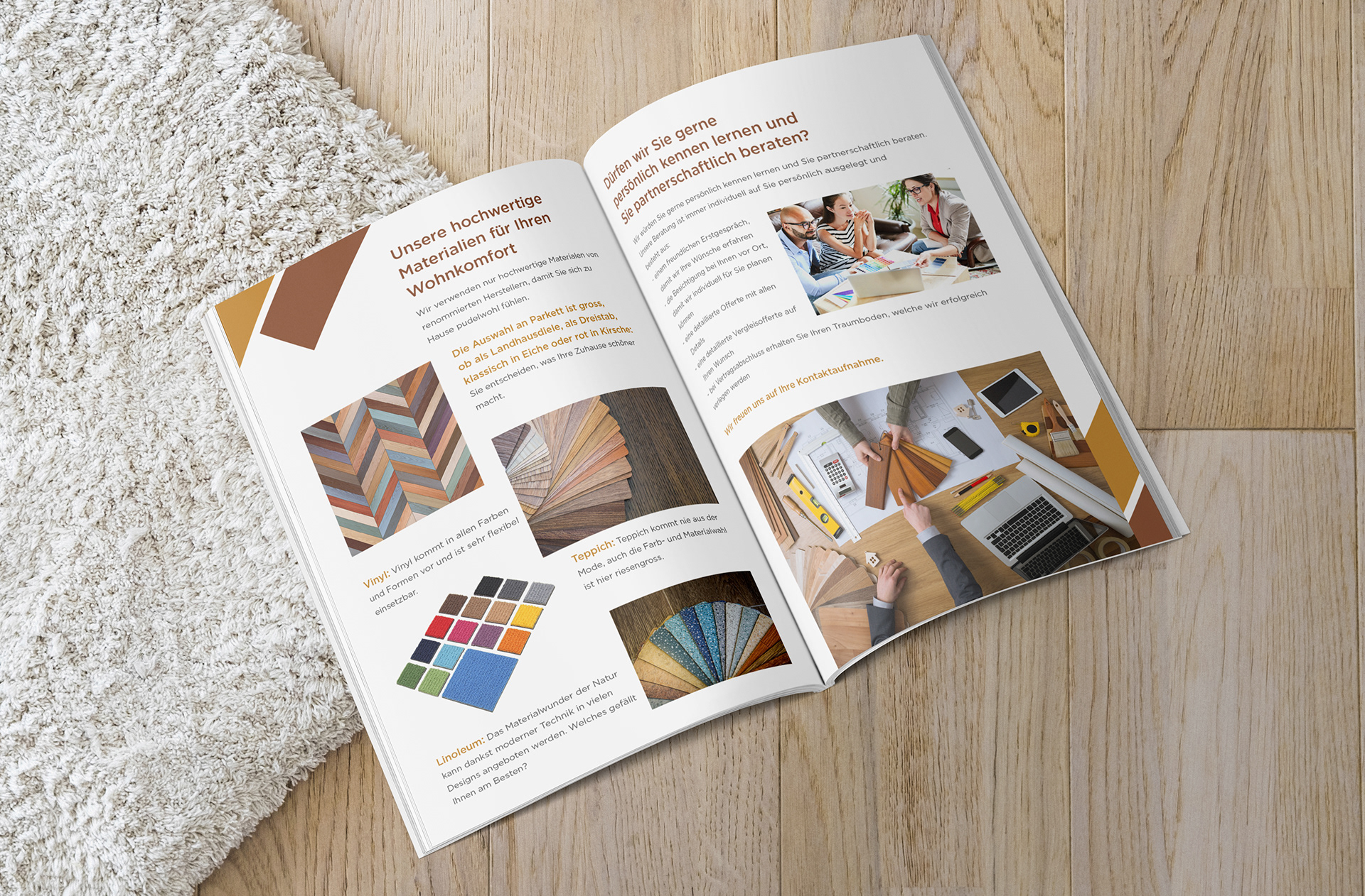 Bodenfachwerk Brochure Design