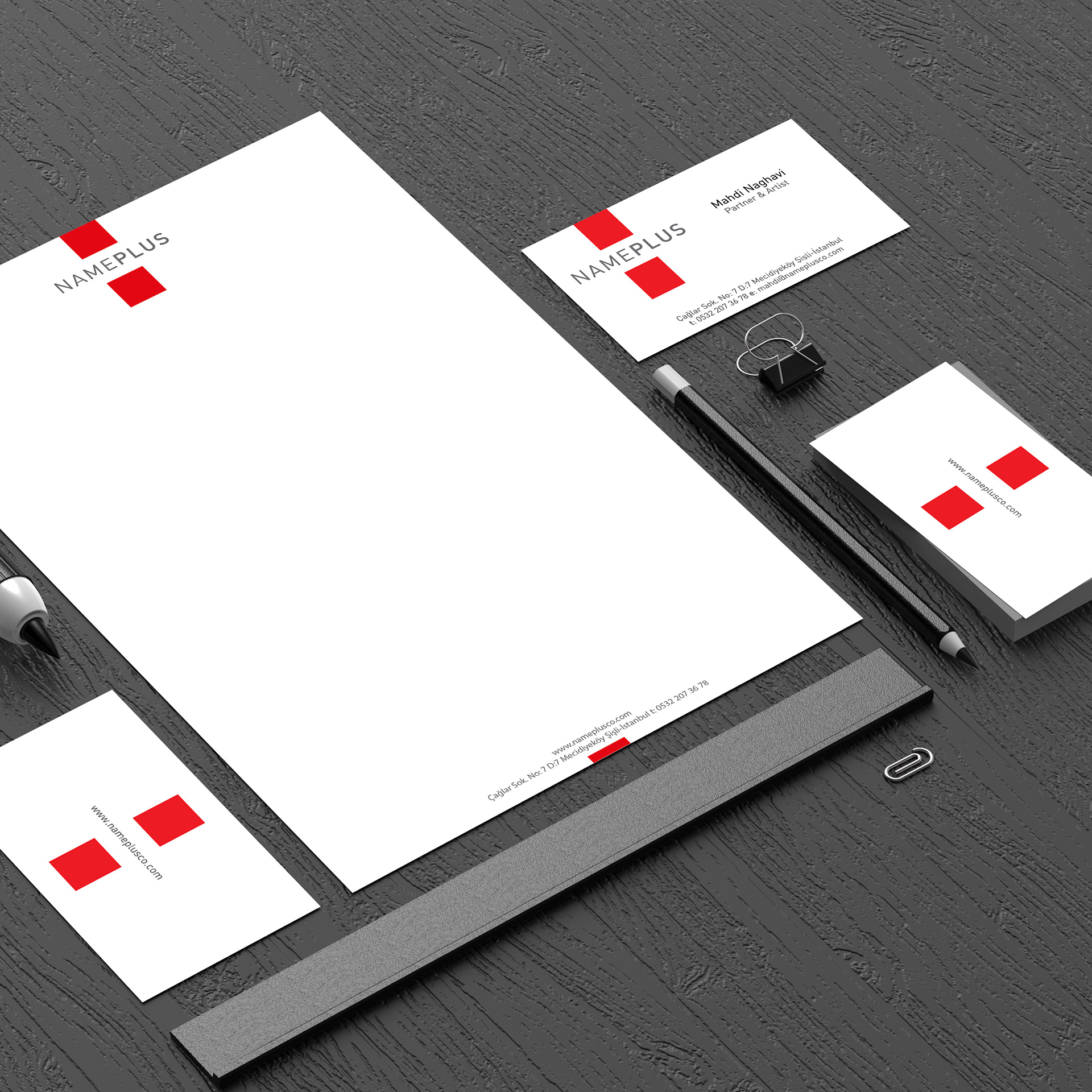 NAMEPLUS Craft Brand Identity Design 