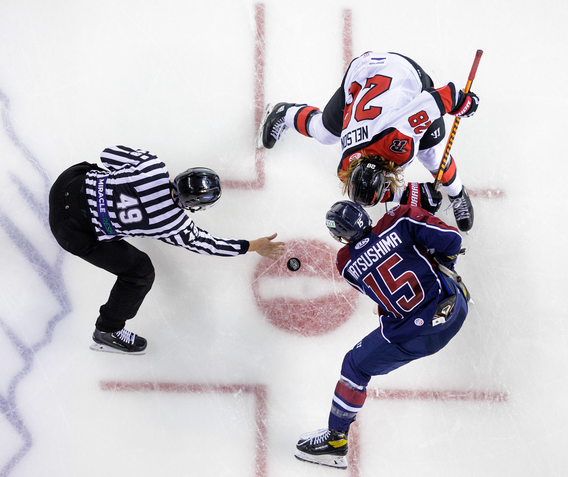 Rush win 7-4 after scoring 6 goals in the first period