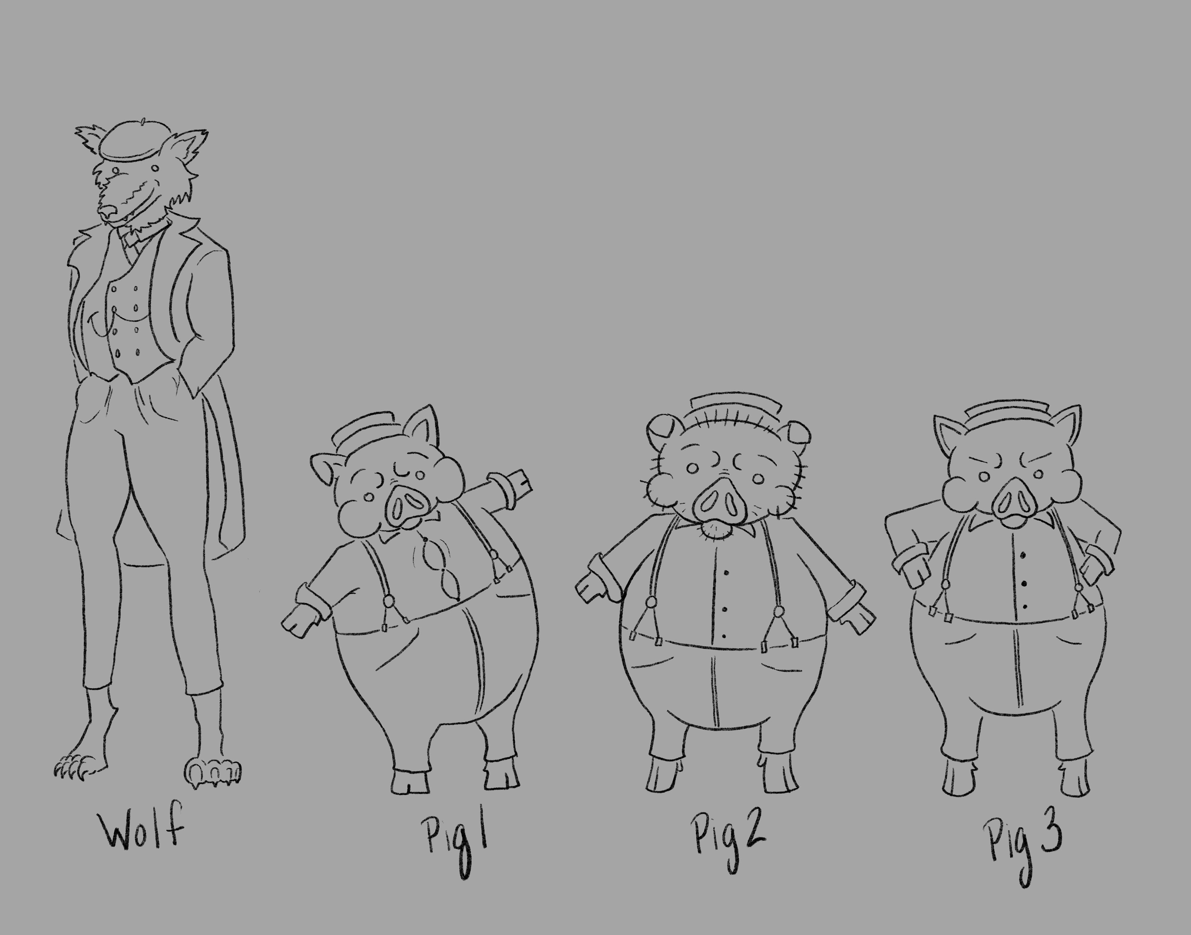 Final Character Designs