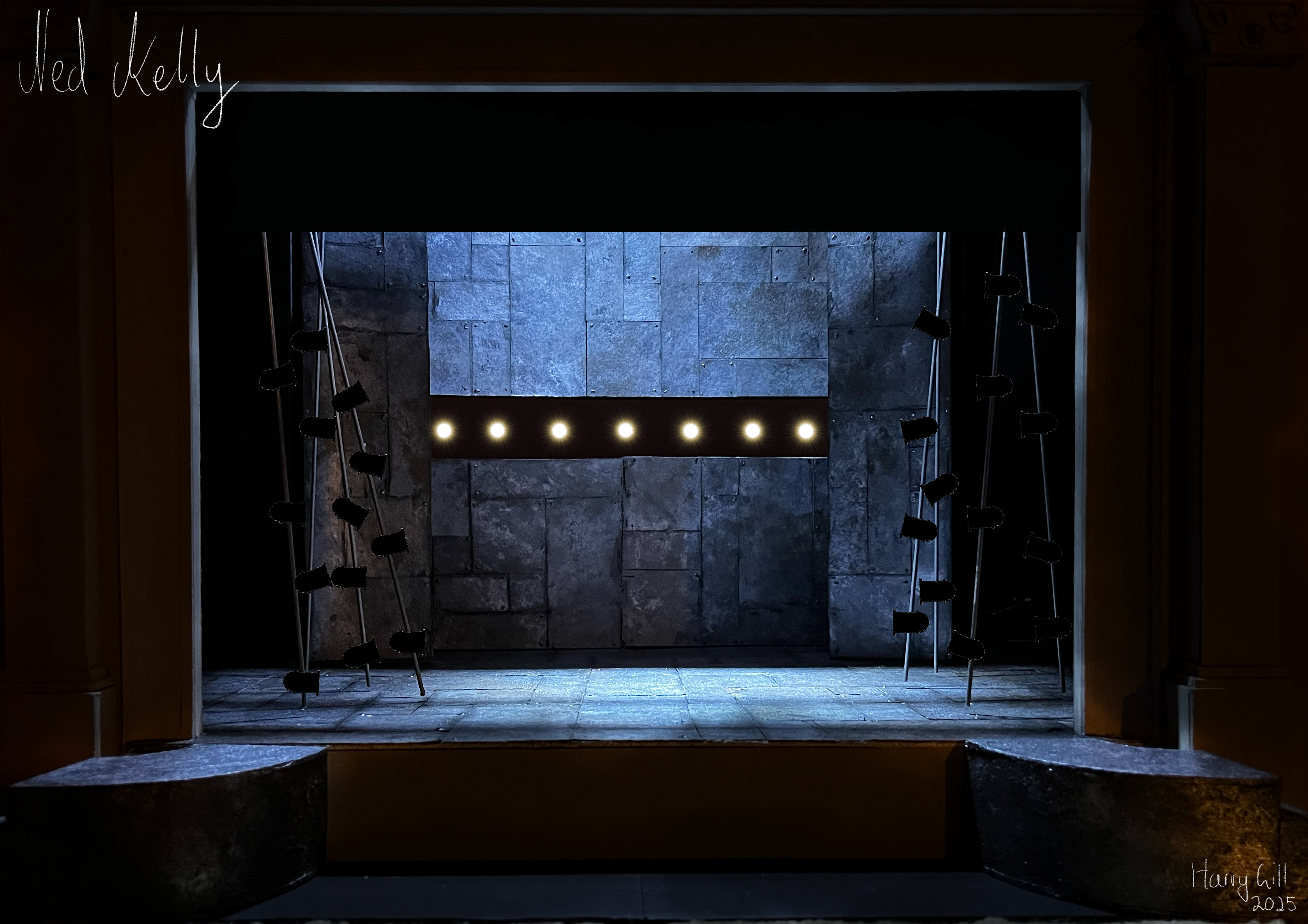 set model. by Harry Gill\