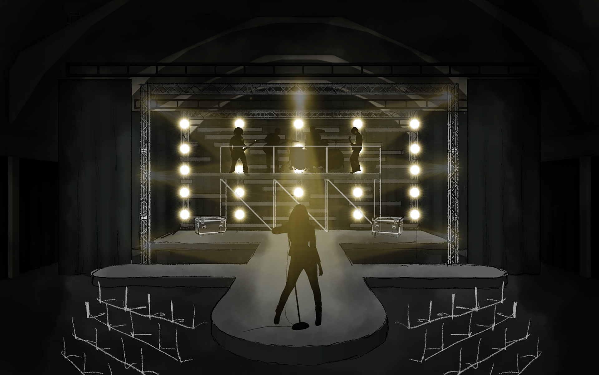 set rendering by Harry Gill