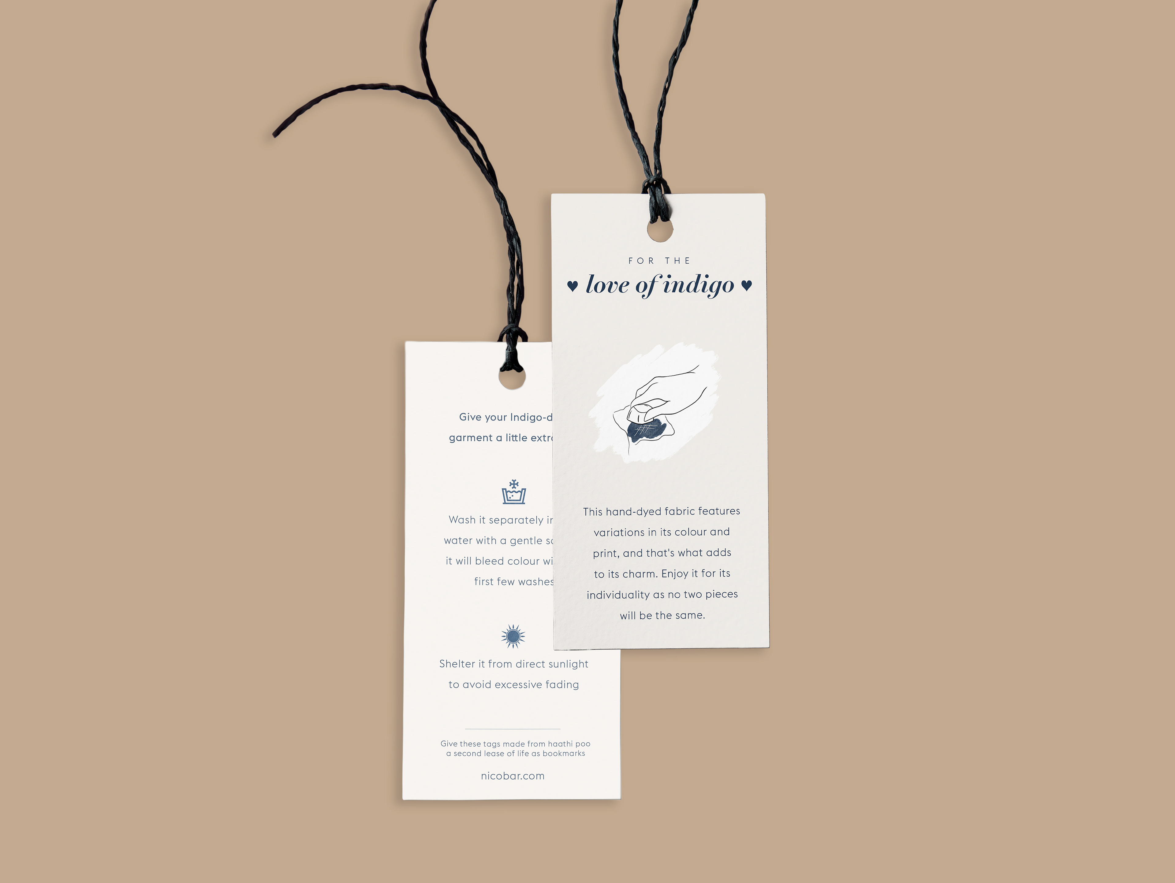 Indigo Product Tag
