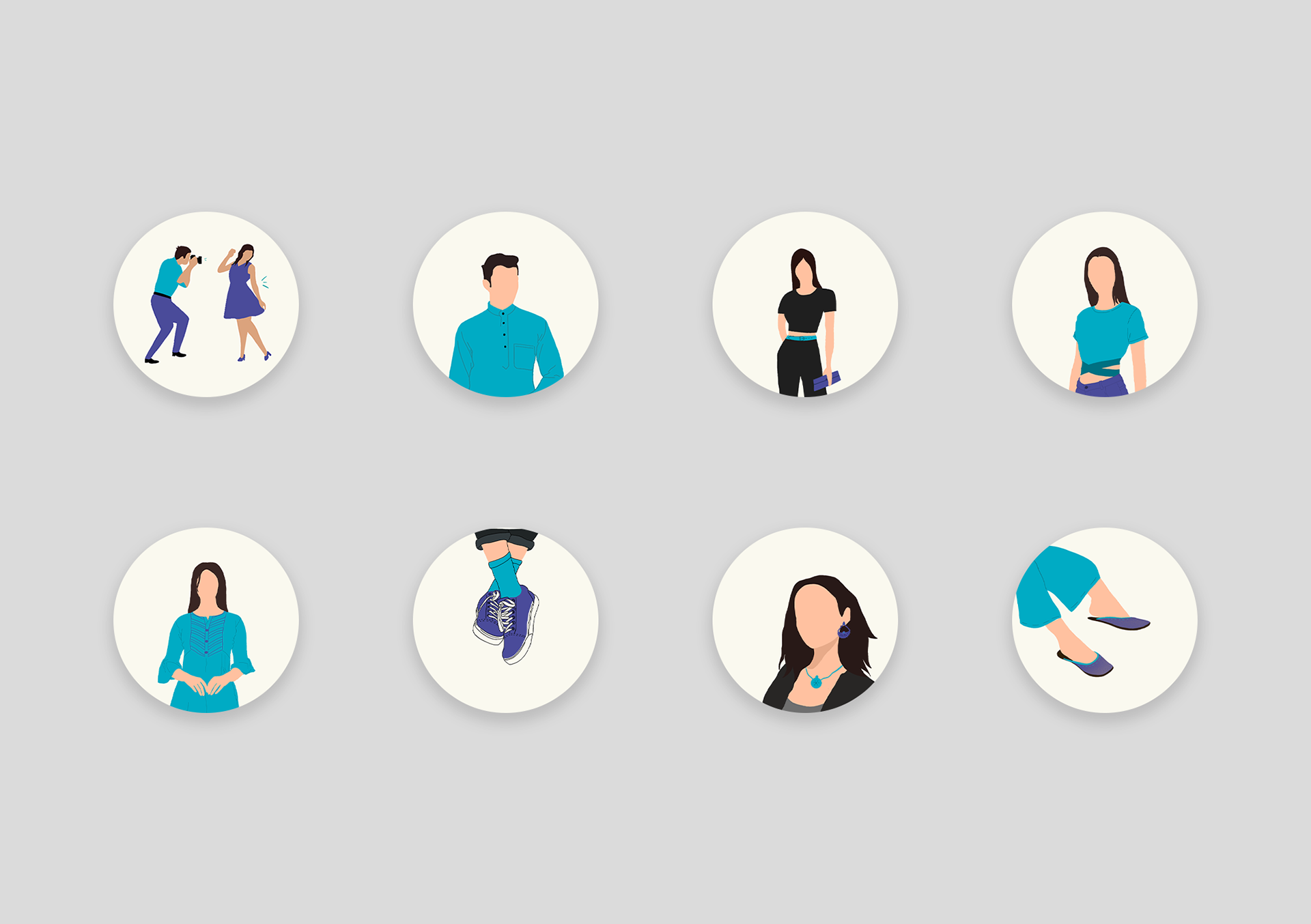 YZ Buyer Instagram Story Icons