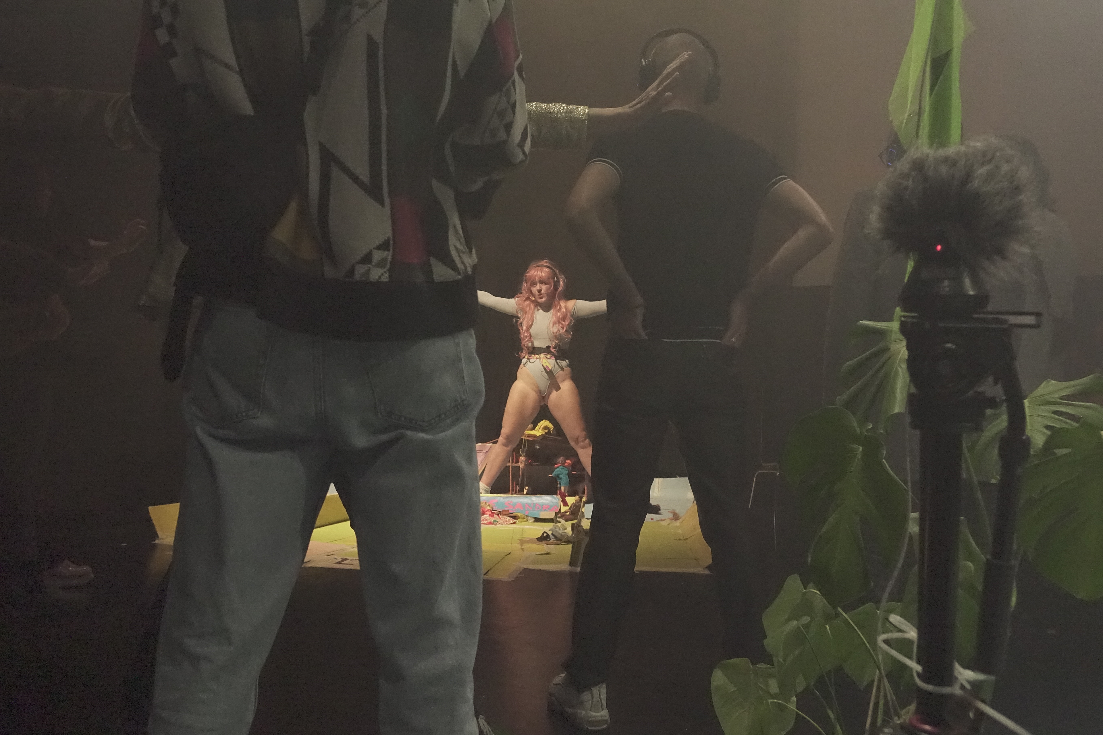 Woke Sandras workout session