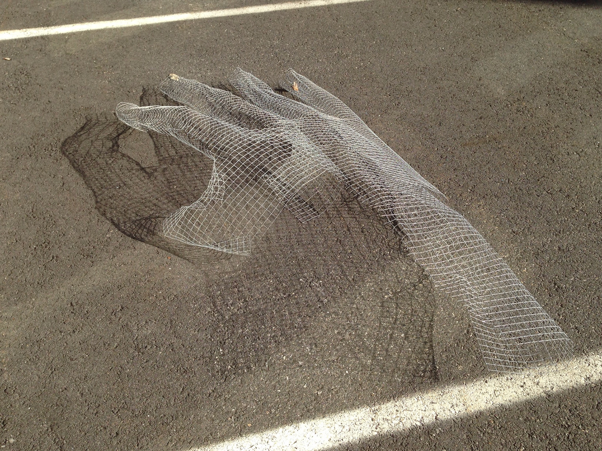 2016, Hand sculpture for the parade Mud! jouvay at dawn at Norwegian Theatre Academy