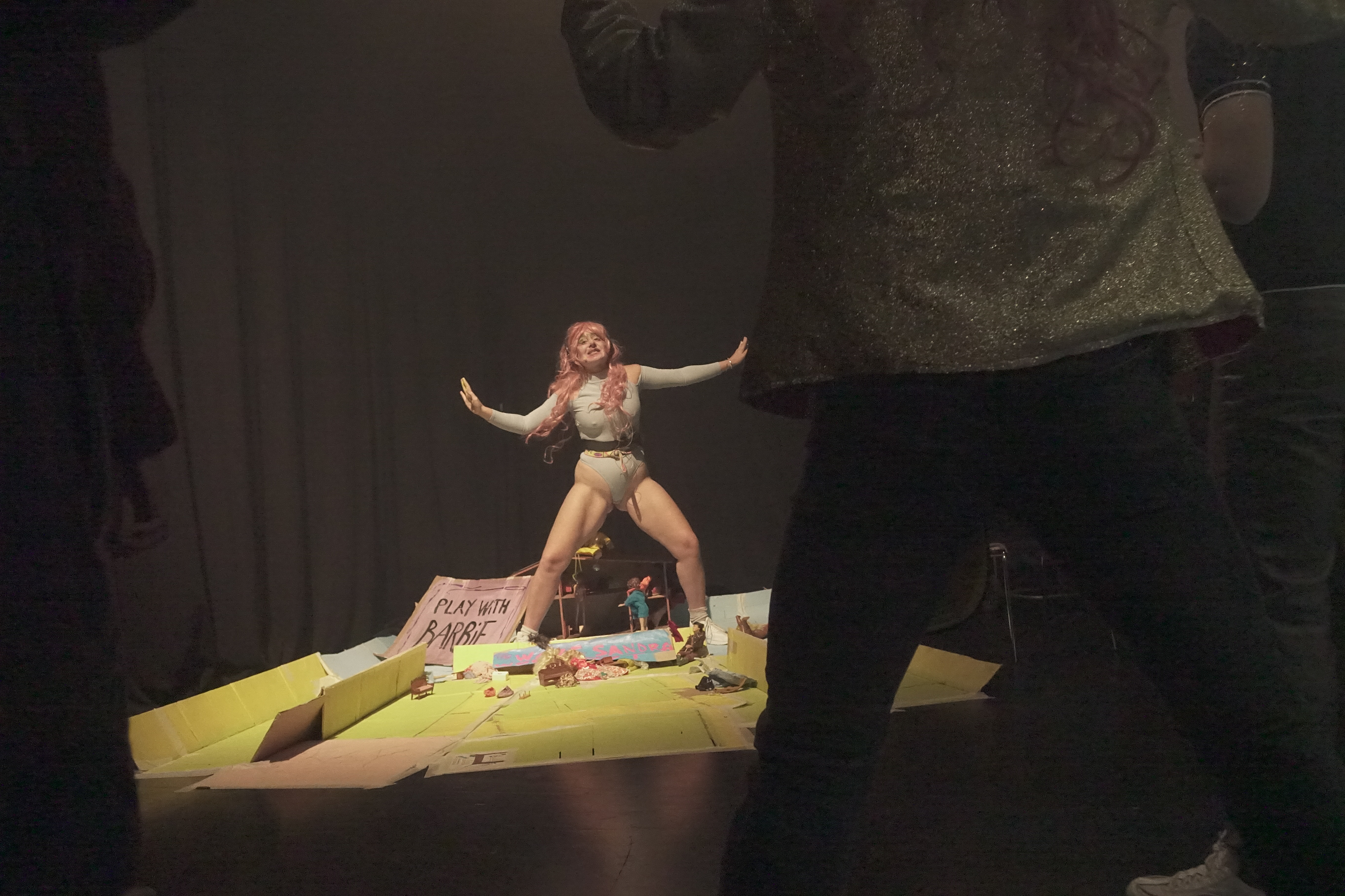 Woke Sandras workout session