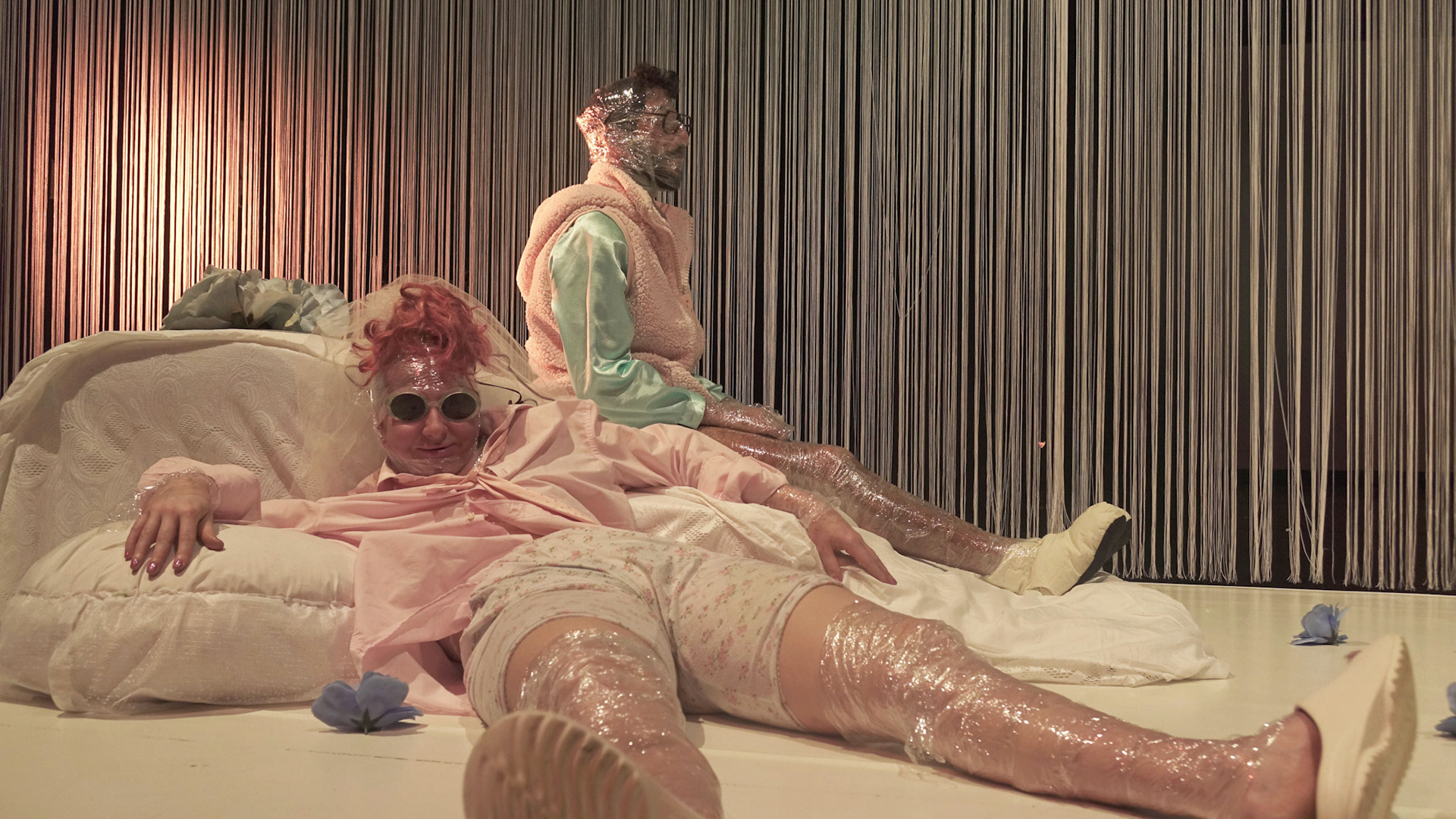 2022. Costumes for Amor Kærlighed Liebe Love. Assembled of second hand finds.