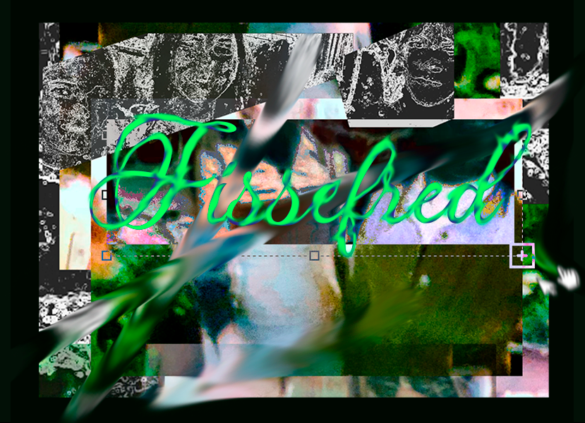 2023, artwork for the band Fissefred