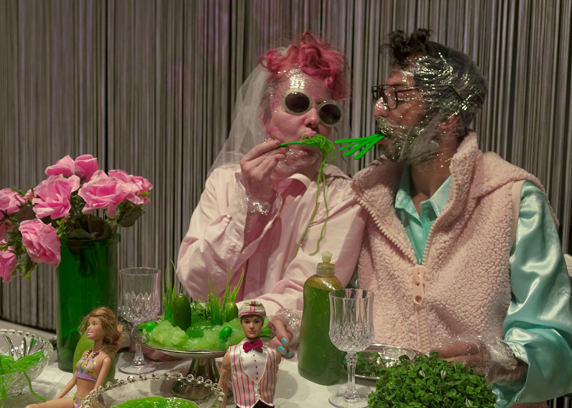 2022. Costumes for Amor Kærlighed Liebe Love. Assembled of second hand finds.