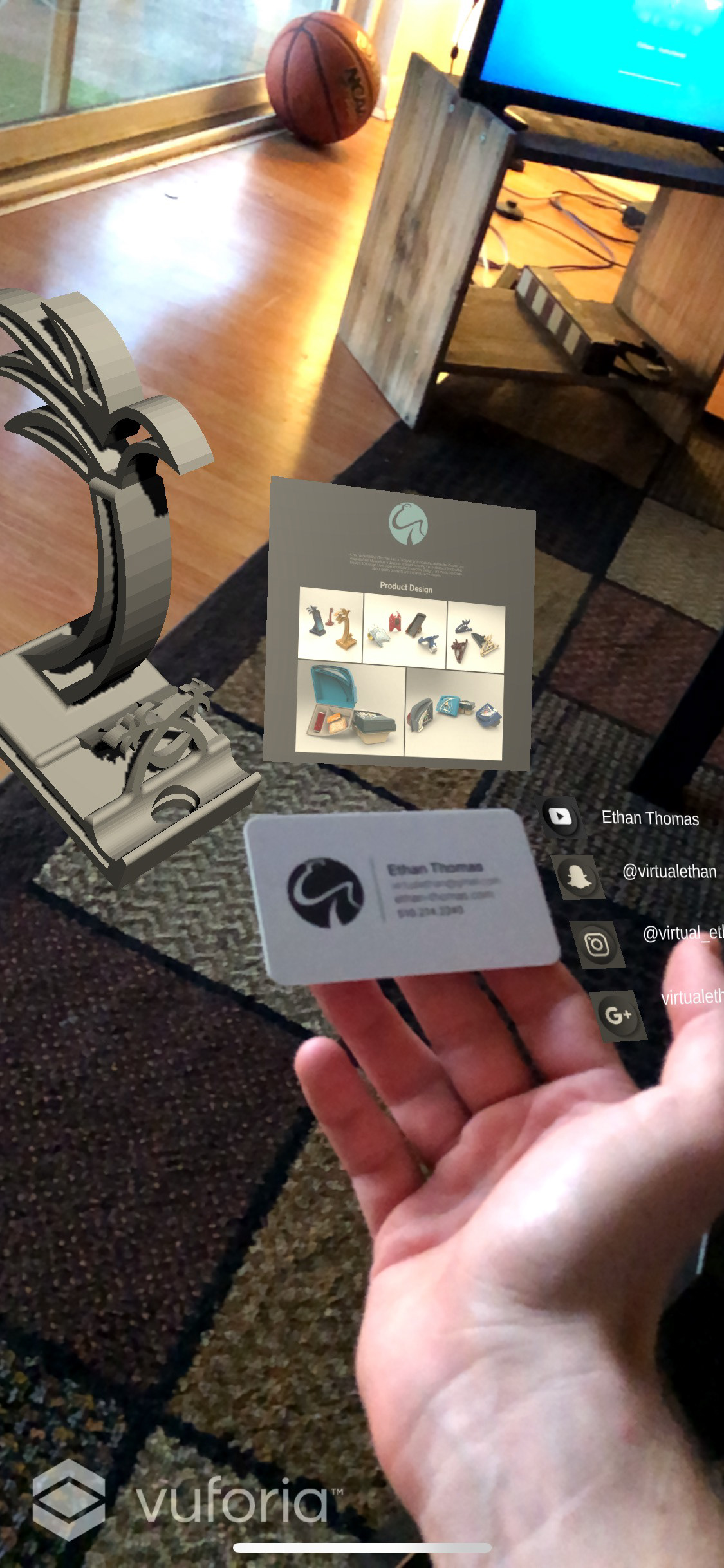 AR Portfolio Example