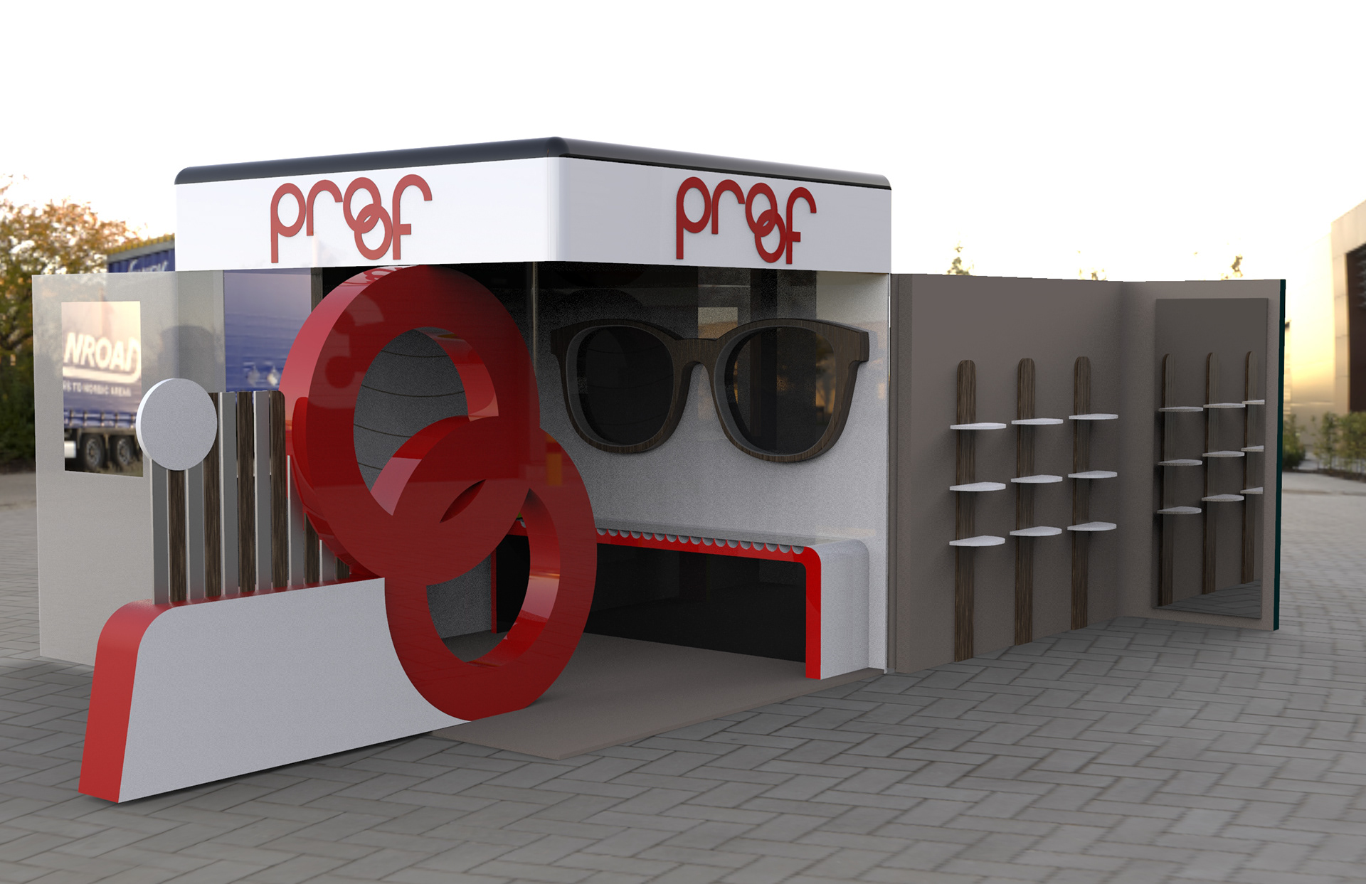 Proof Eyewear Mobile Marketing Box