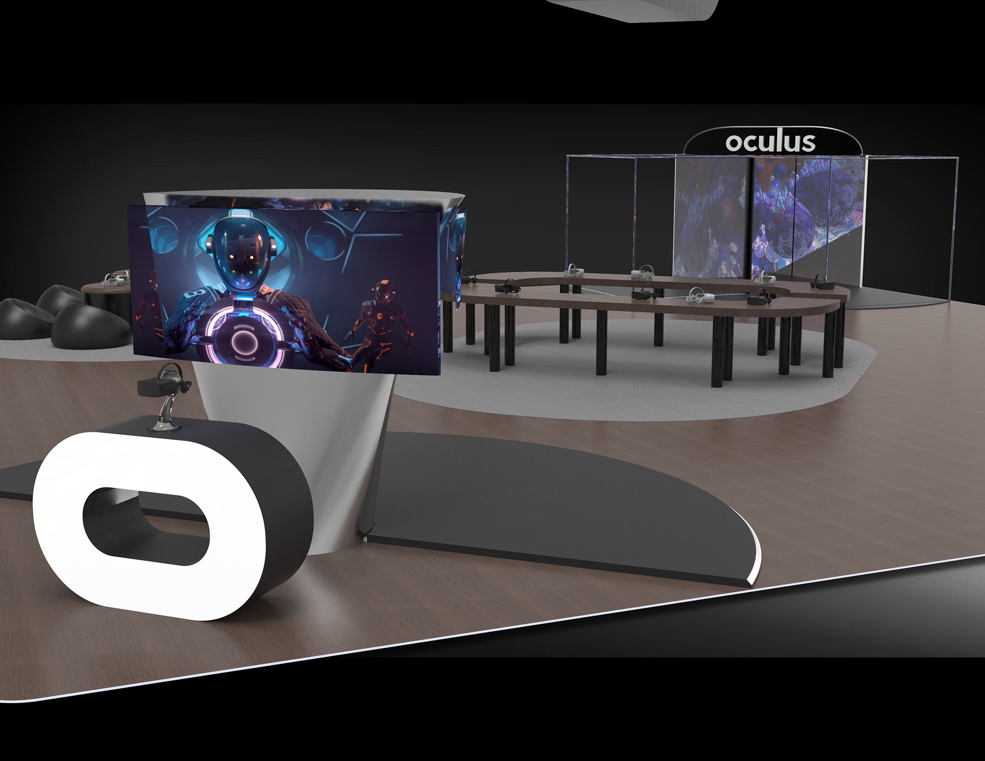 Oculus Tradeshow Full Tracking Gaming Area