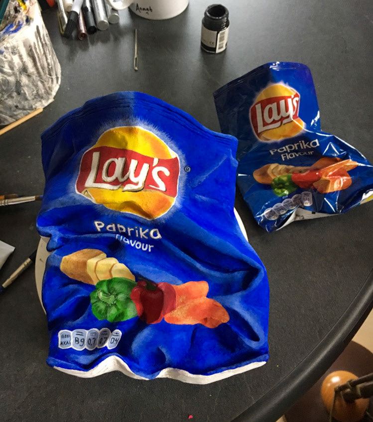Alleen nog een laagje vernis voor de glans.