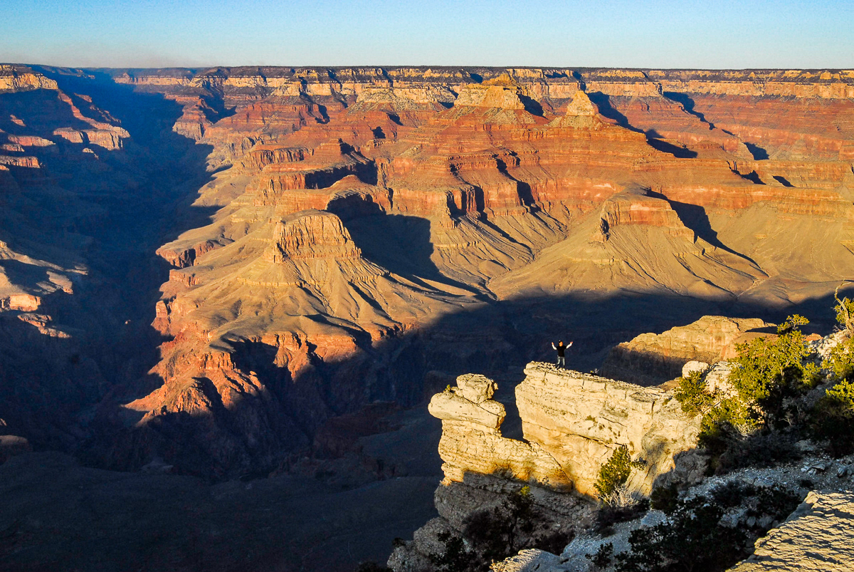 Grand Canyon, Showeing Scale