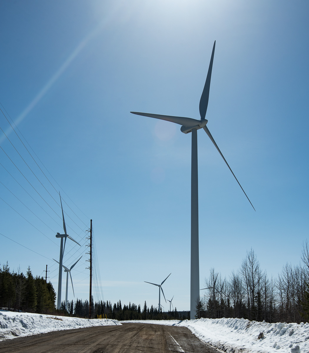 Bear Mountain Wind Park , Dawson Creek, BC