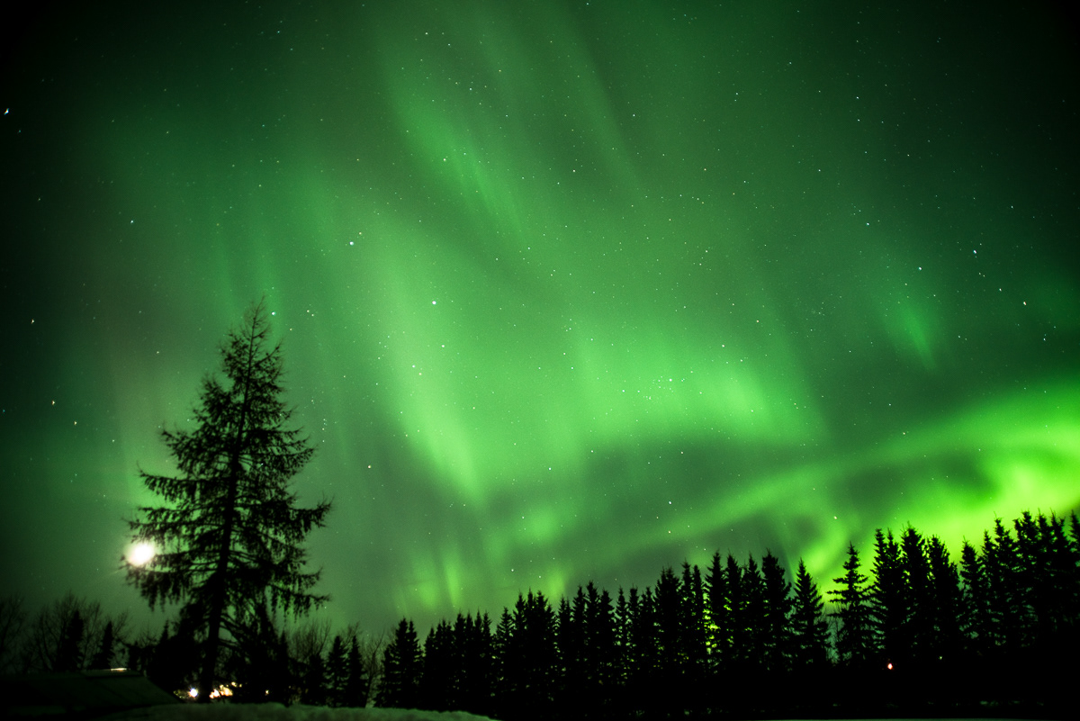 Aurora Show, My Place, Grande Prairie, AB