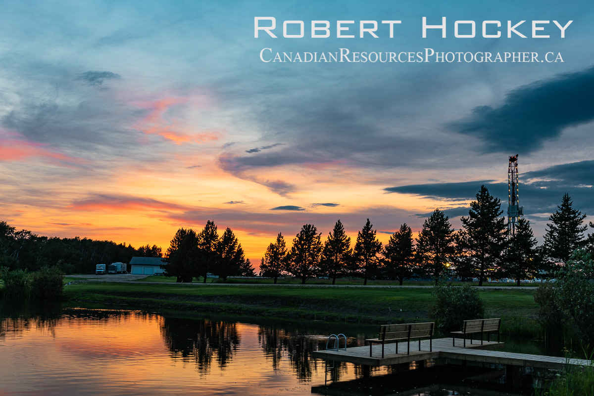 House Rig Pond (inside joke) Sunset - Picture 75