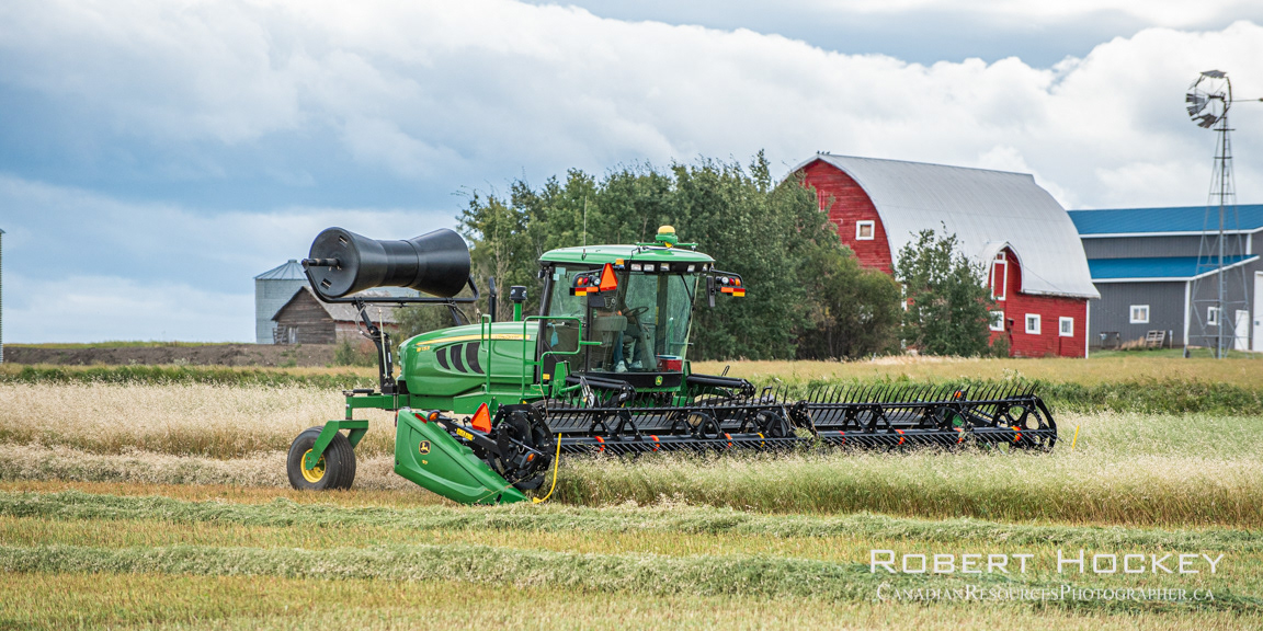 Swathing Silage