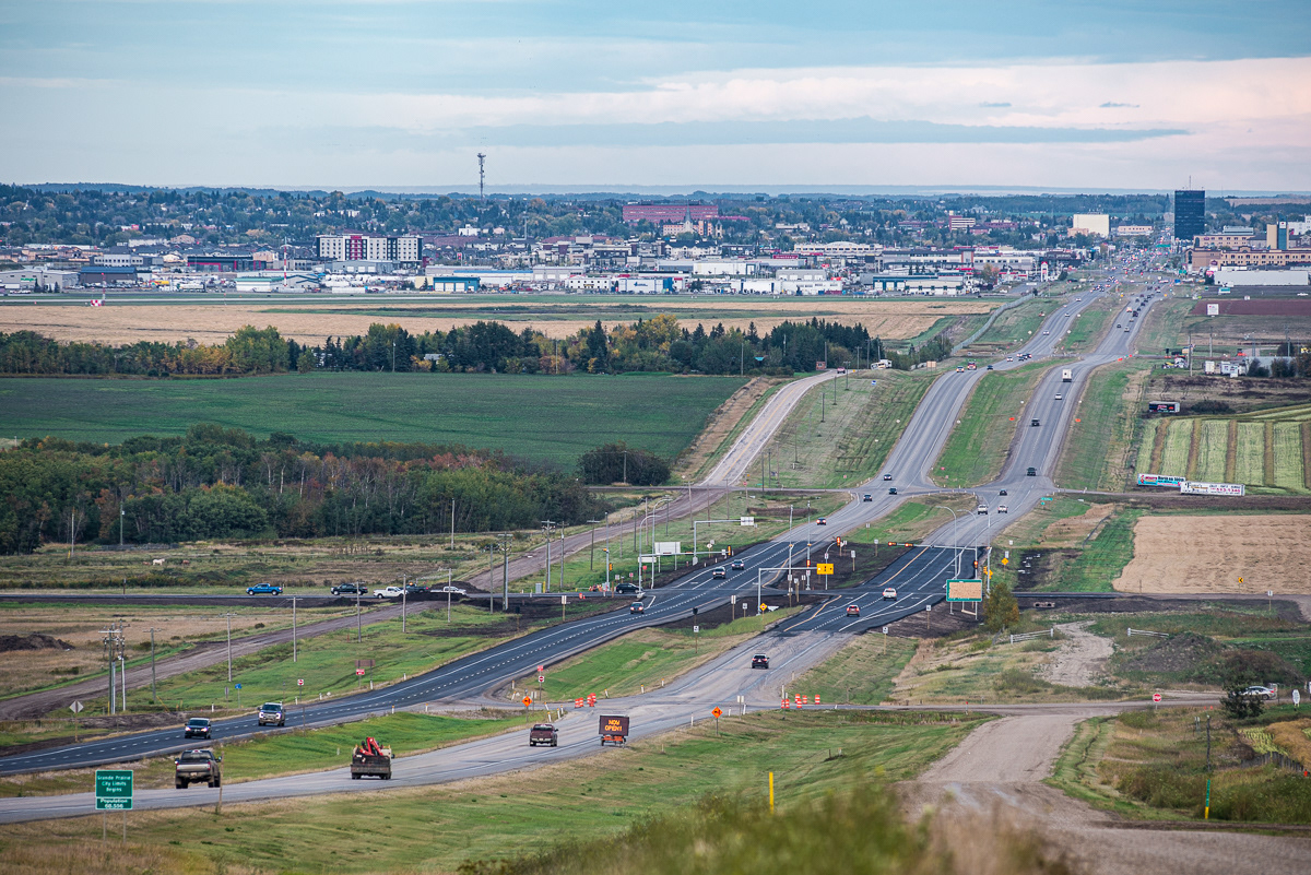 Roads, 43X Bypass, First Night Open Grande Prairie, AB