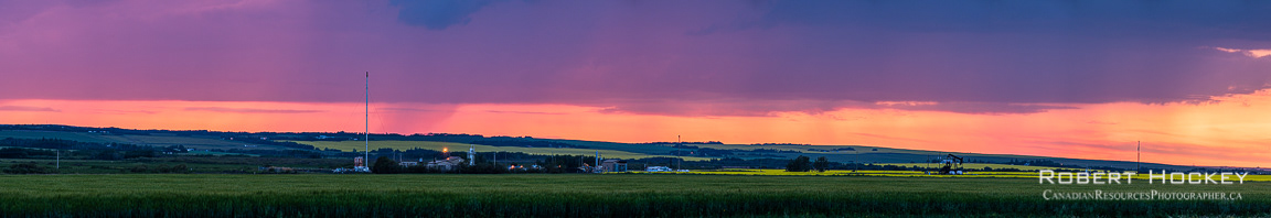 Stormy Sunset Mixing Oil& Gas with Farming - Picture 181