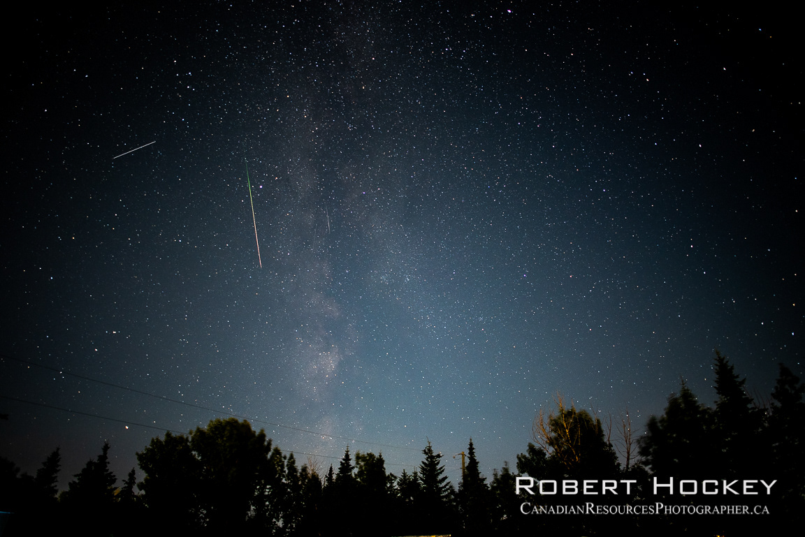 My Back Yard, Milky Way During Meteor Shower - Picture 177