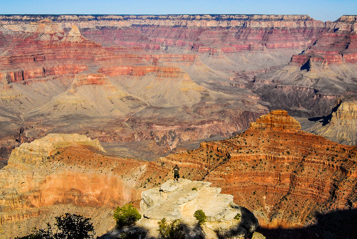 Grand Canyon Showing Scale