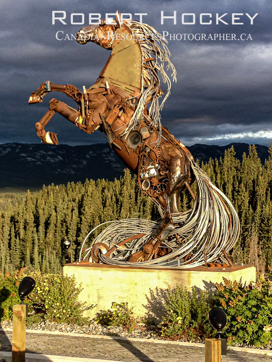 Horse Statue, Whitehorse, Yukon - Picture 86