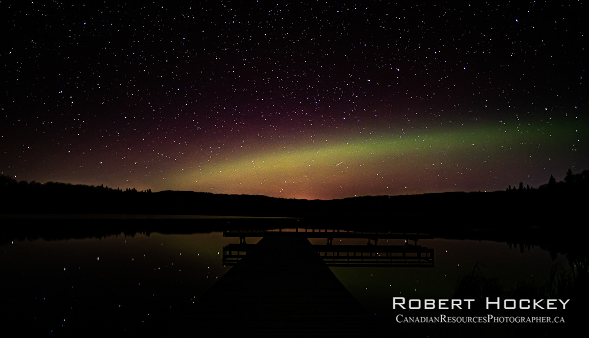 Sprin Lake Evening Dock, Northern Alberta - Picture 214