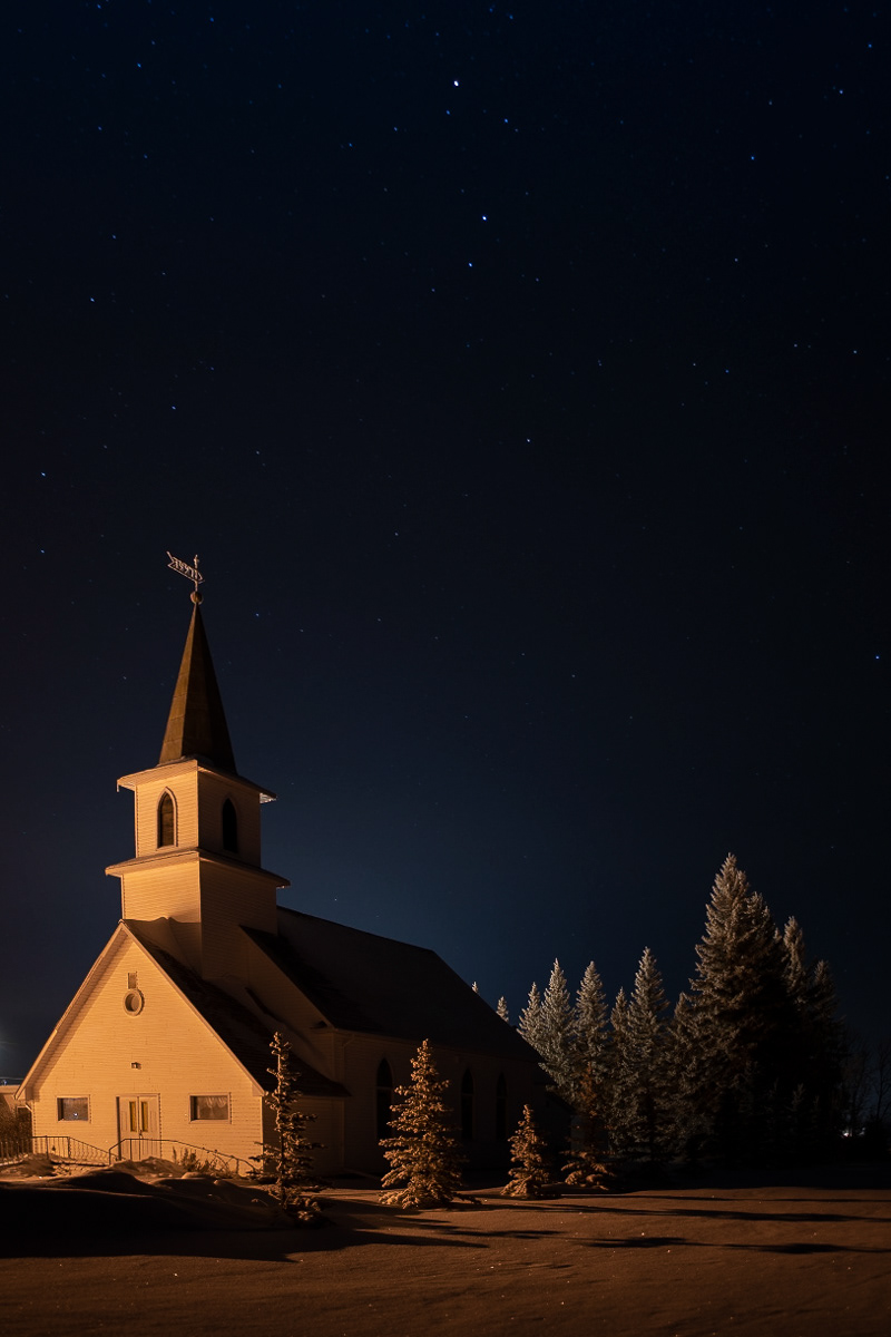 Buildings, LaGlace, AB  Church